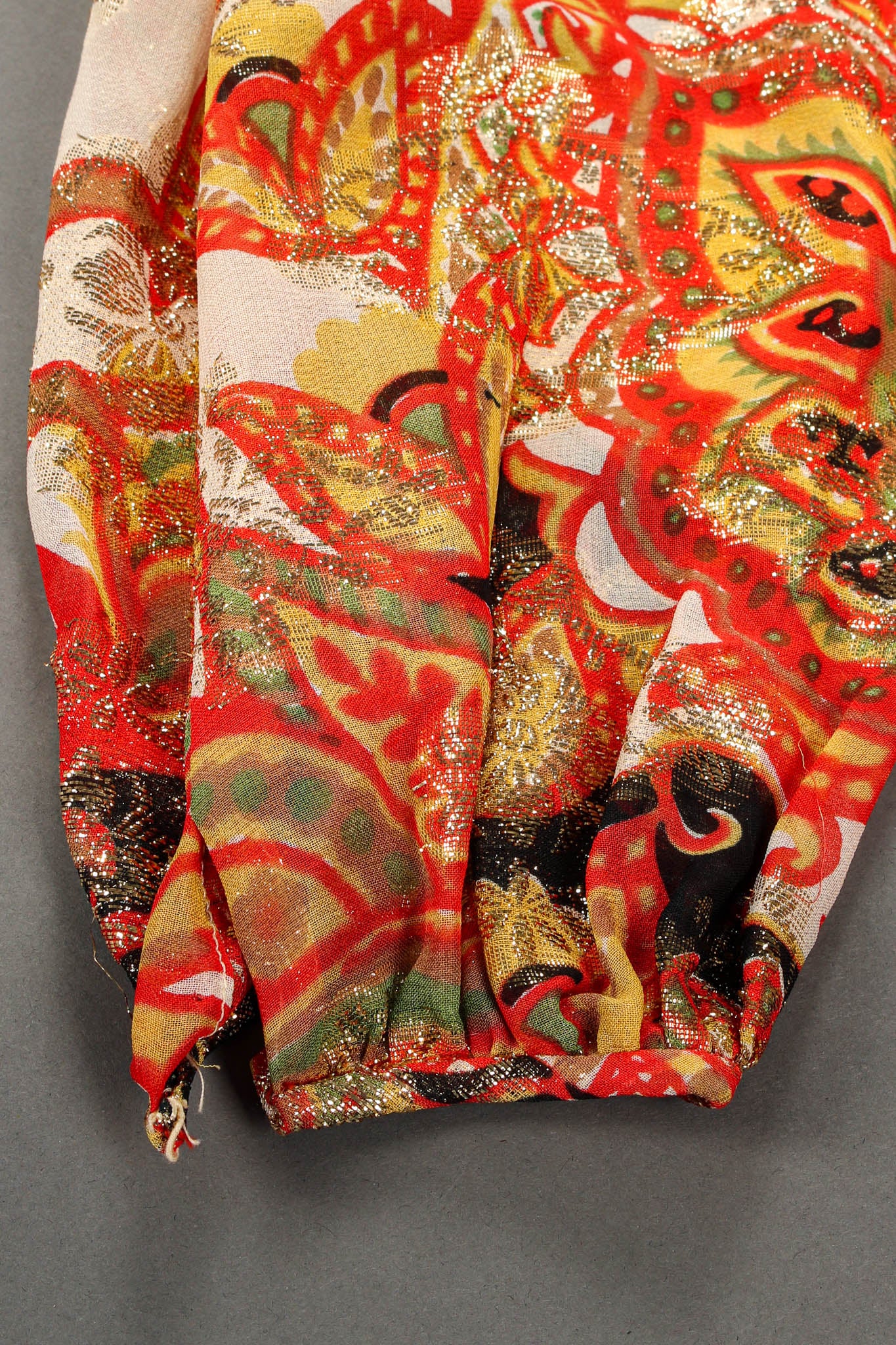 Metallic Floral Romper & Skirt Set - Image 15