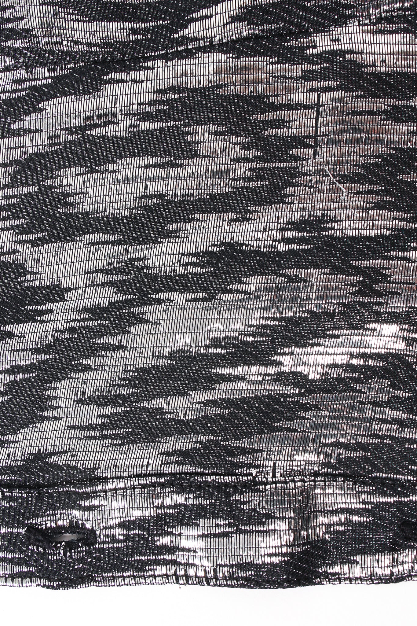 Metallic Ikat Swirl Blouse - Image 9