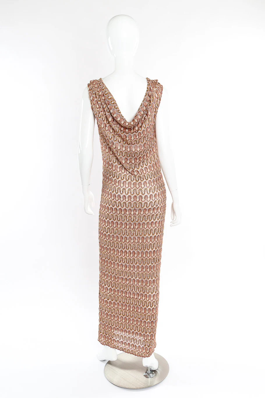 Metallic Knit Maxi Dress - Image 3