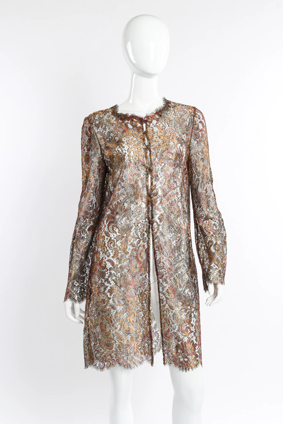 Metallic Lace Jacket