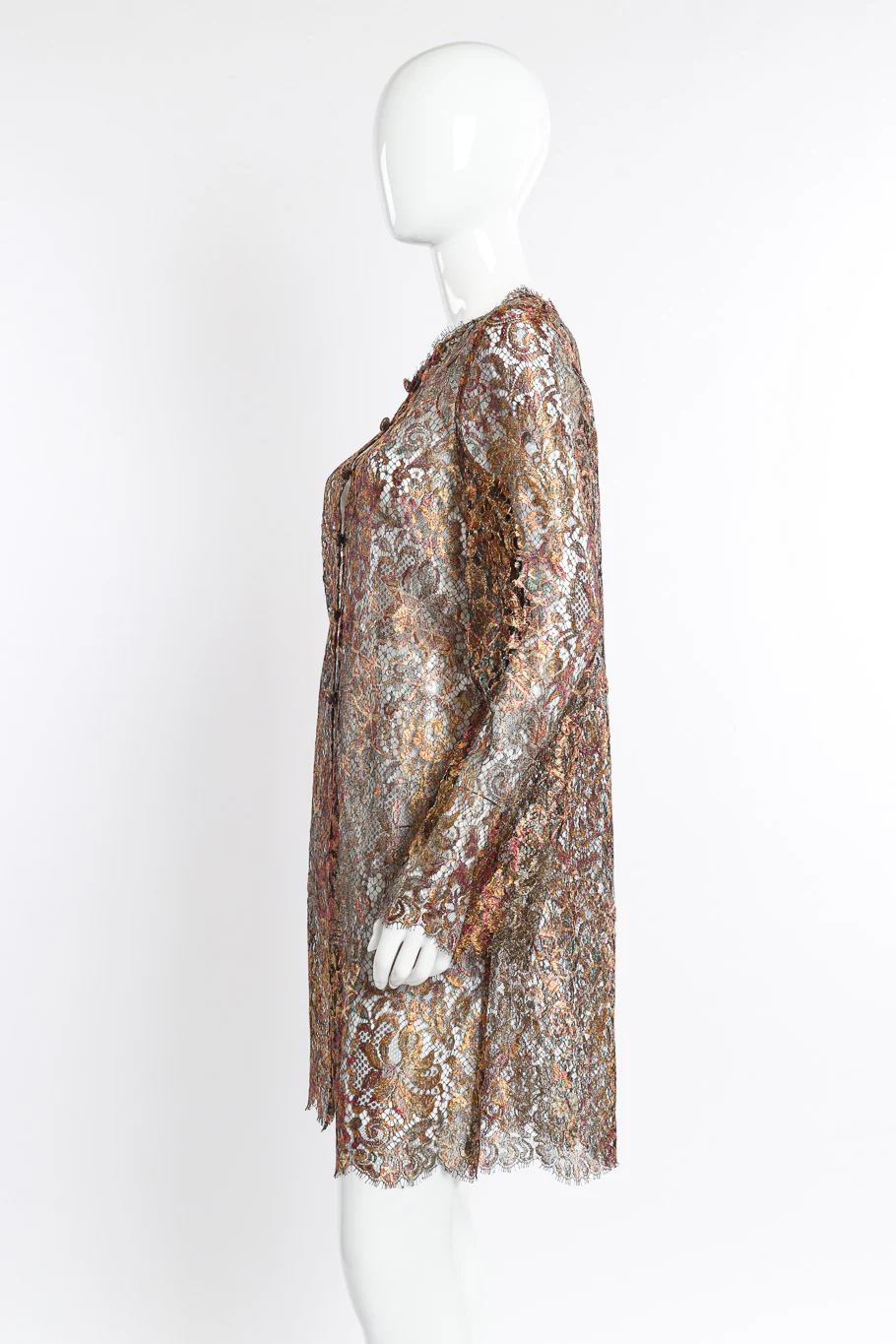 Metallic Lace Jacket - Image 2
