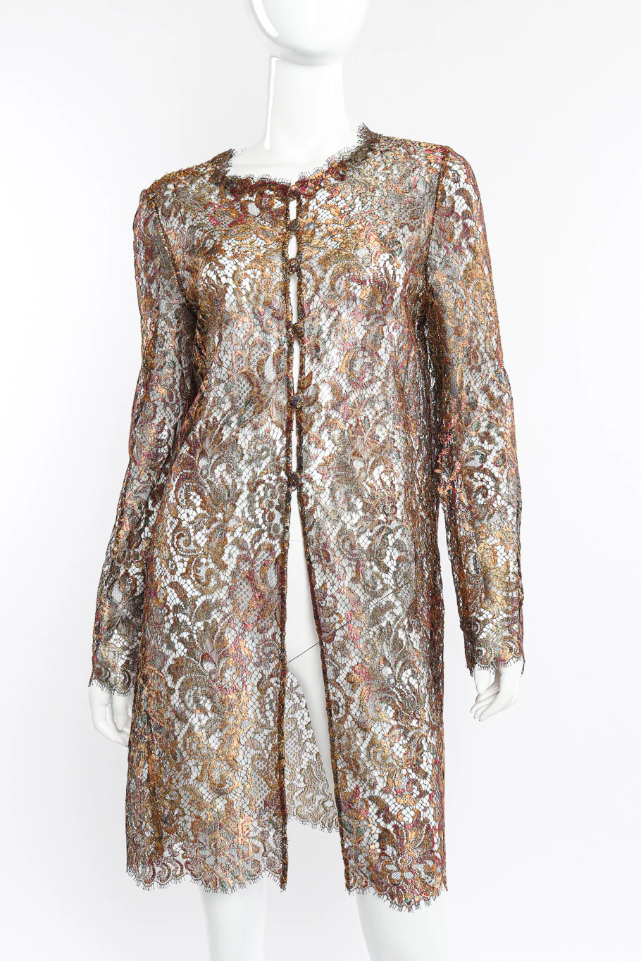 Metallic Lace Jacket - Image 4