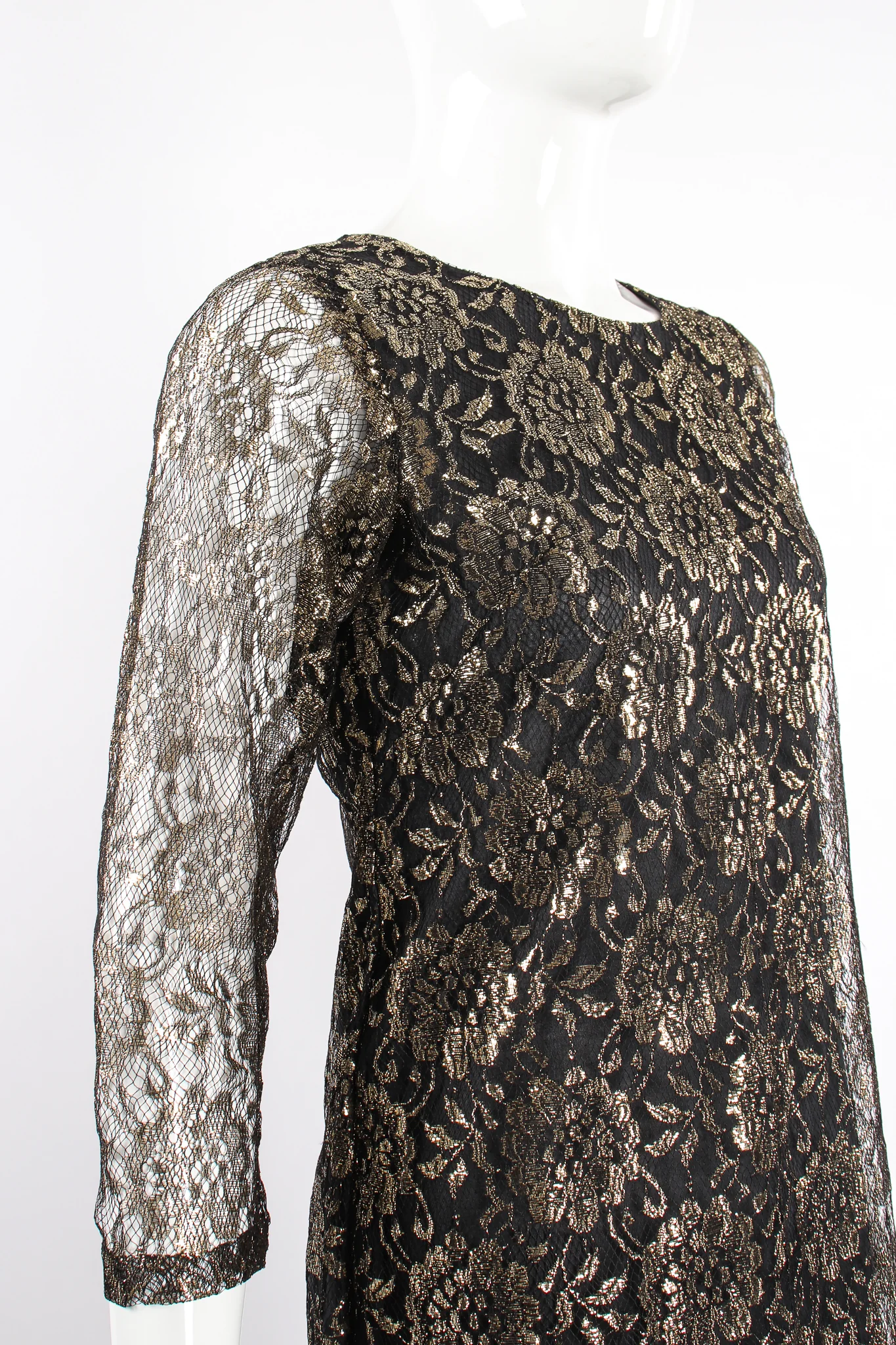 Metallic Lace Tunic & Pant Set - Image 9