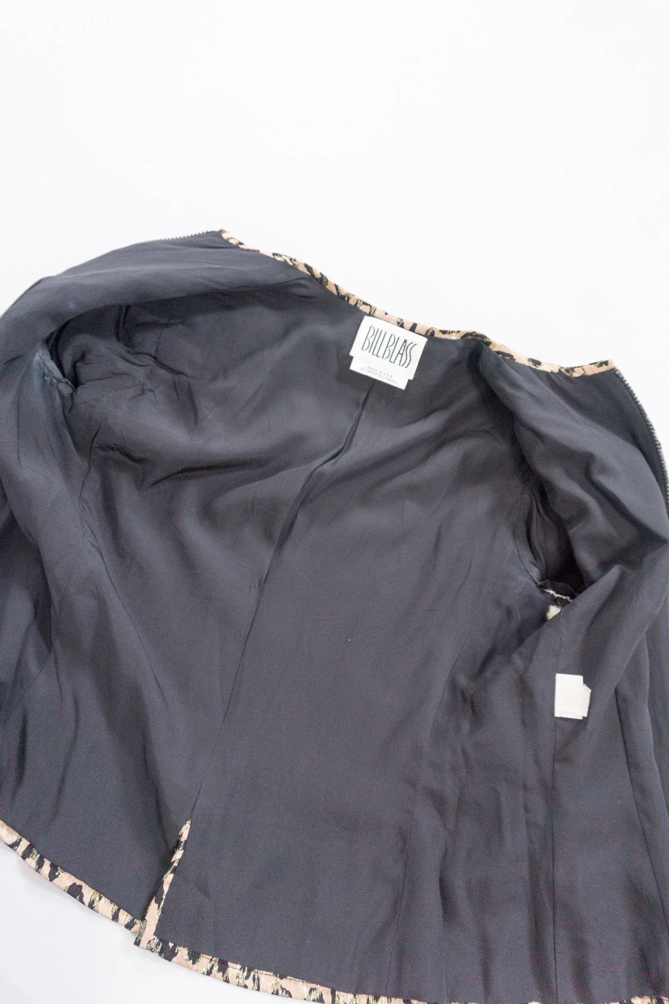 Metallic Lamé Leopard Tassel Jacket - Image 13