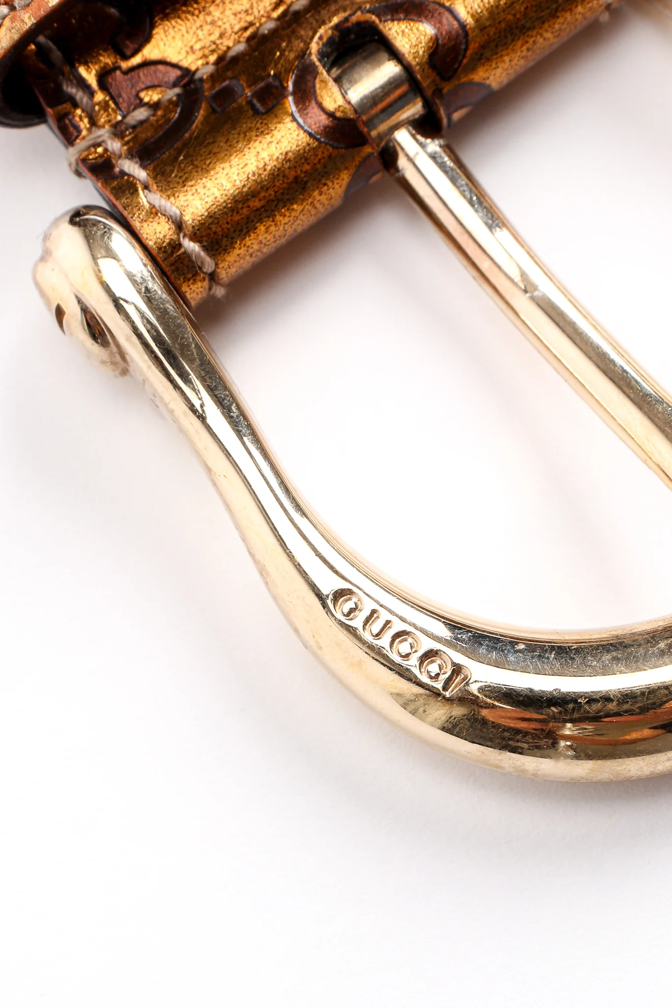 Metallic Monogram GG Belt - Image 8