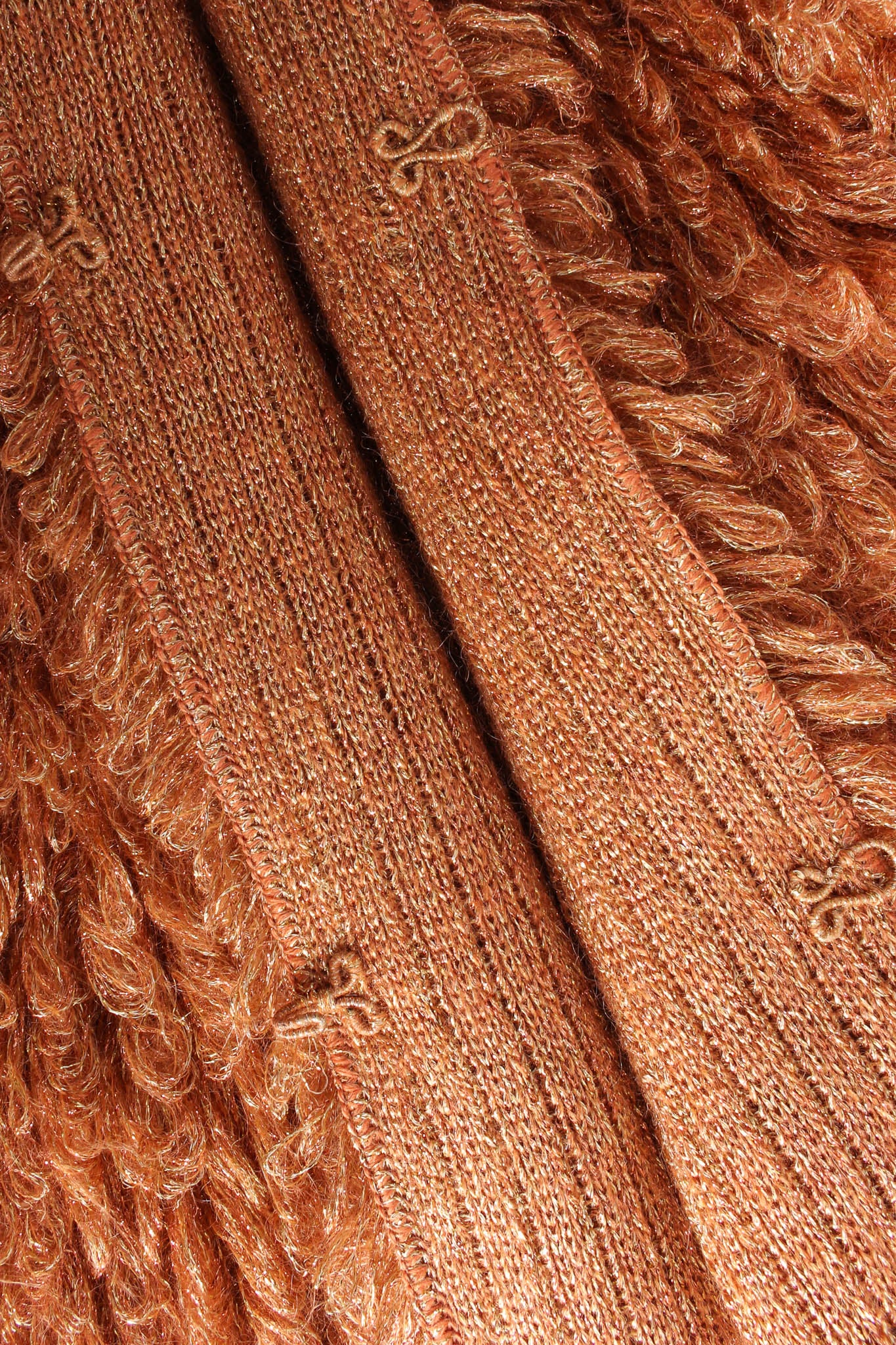 Metallic Looped Yarn Jacket - Image 8
