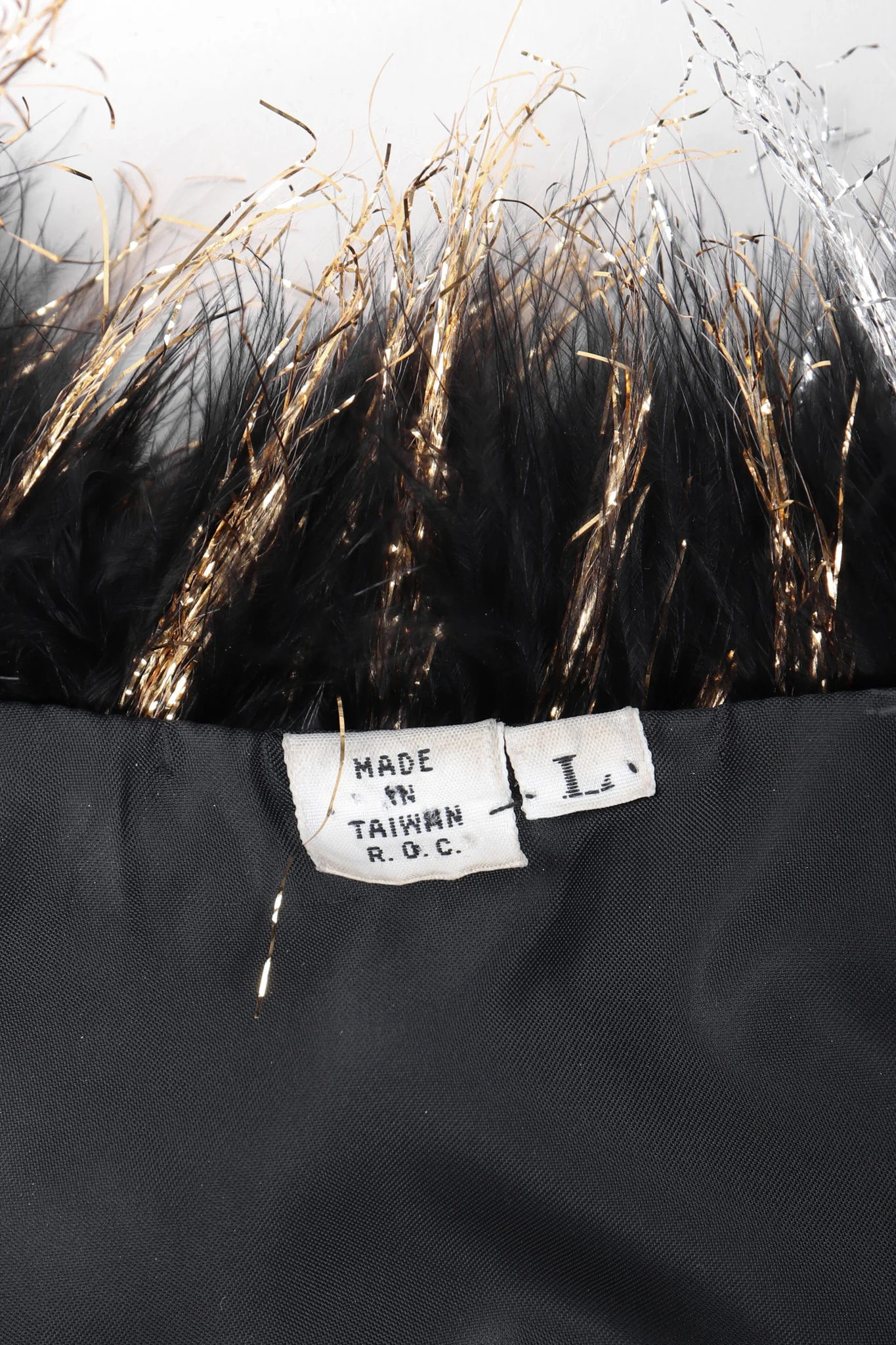 Metallic Marabou Tinsel Jacket - Image 15
