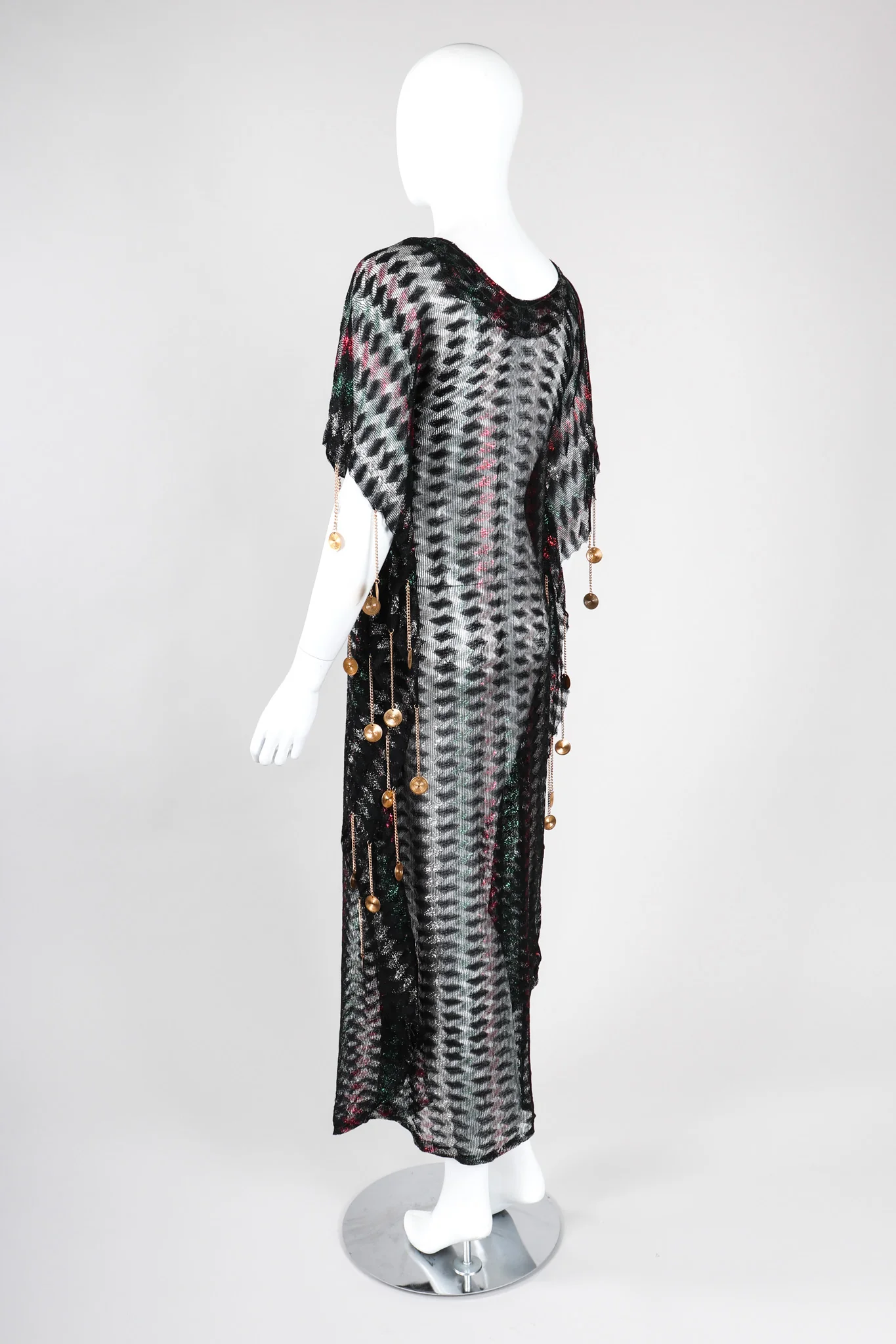 Metallic Medallion Caftan - Image 6