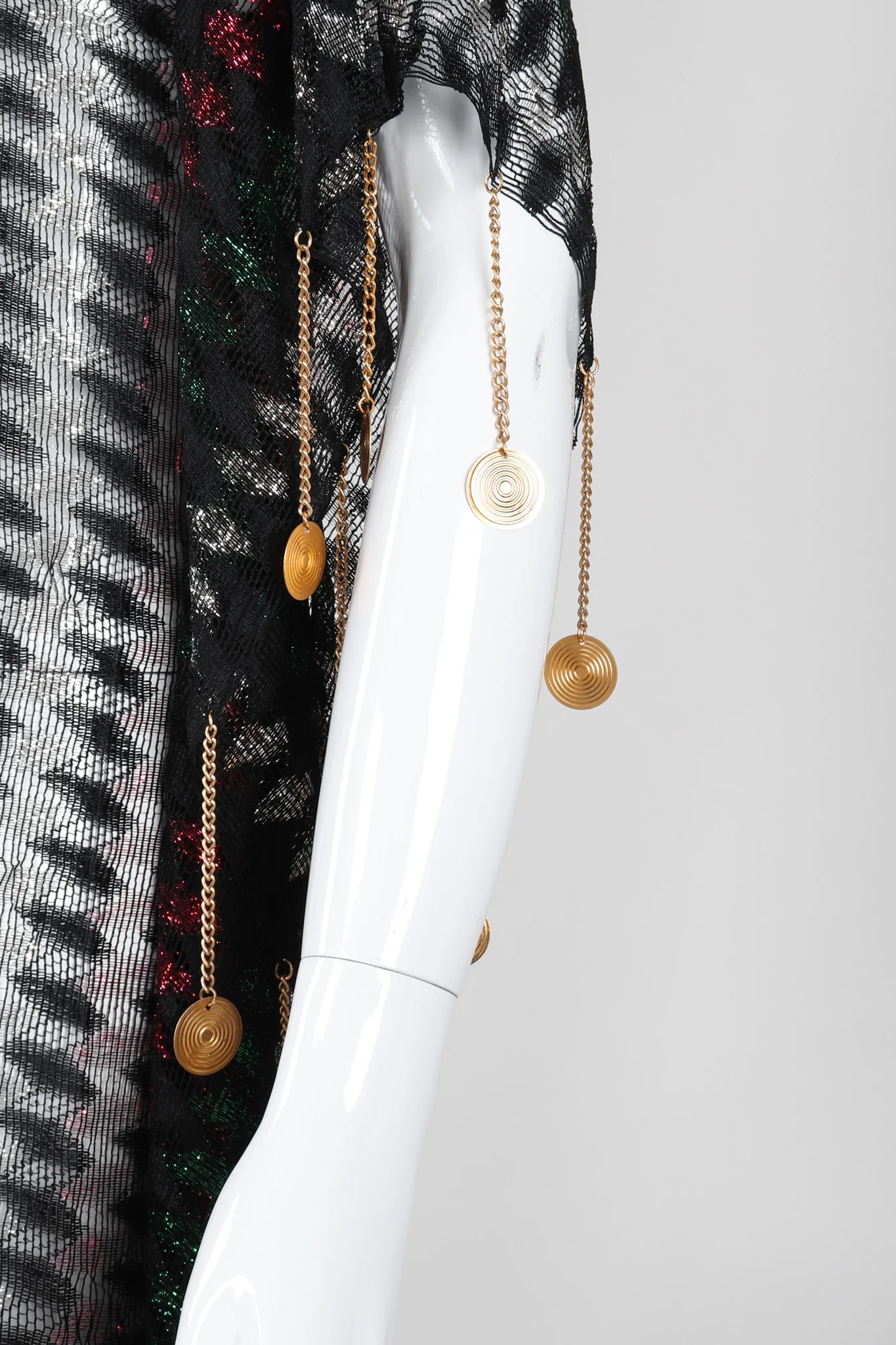 Metallic Medallion Caftan - Image 8