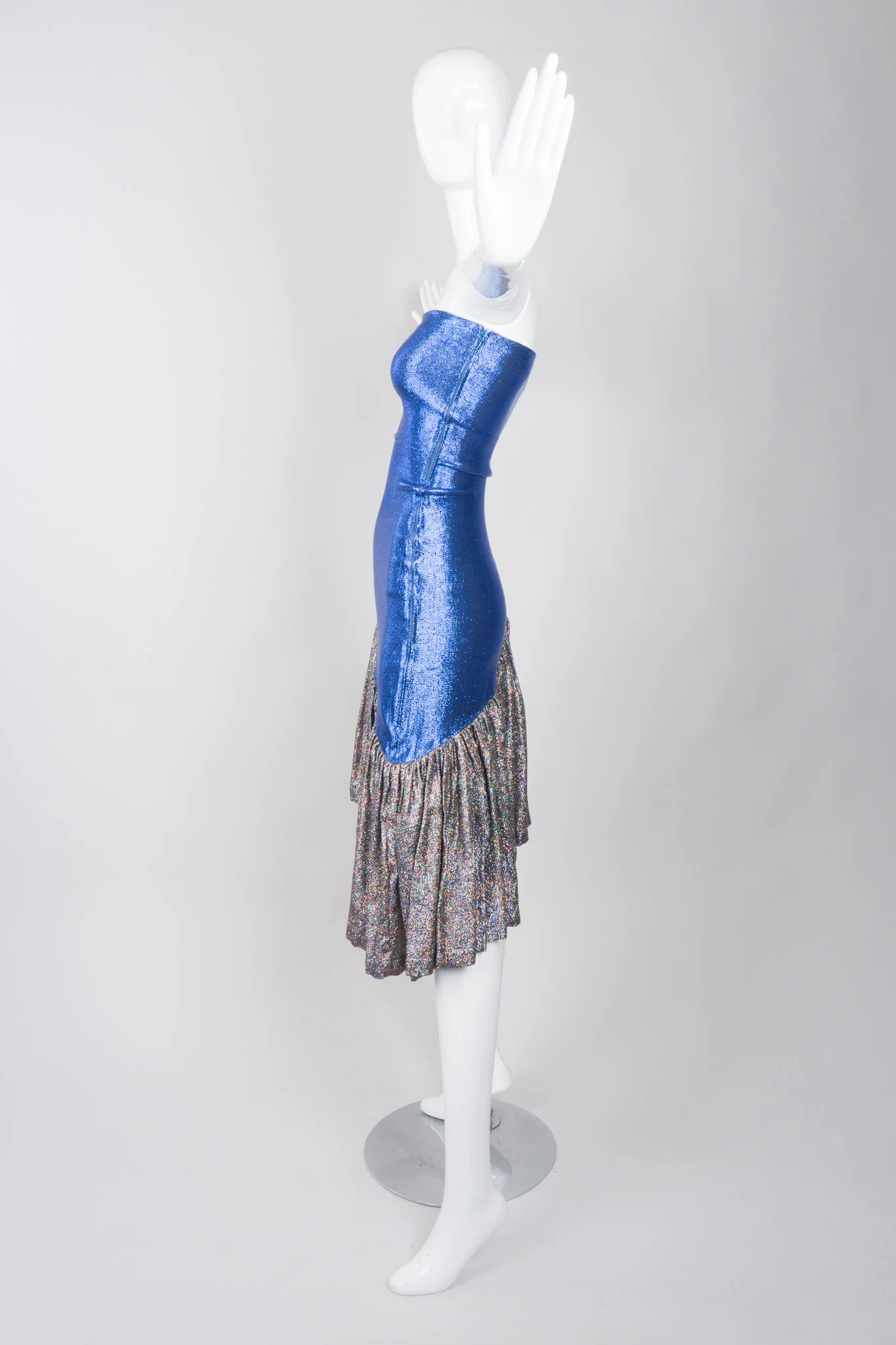 Metallic Mermaid Dress - Image 4