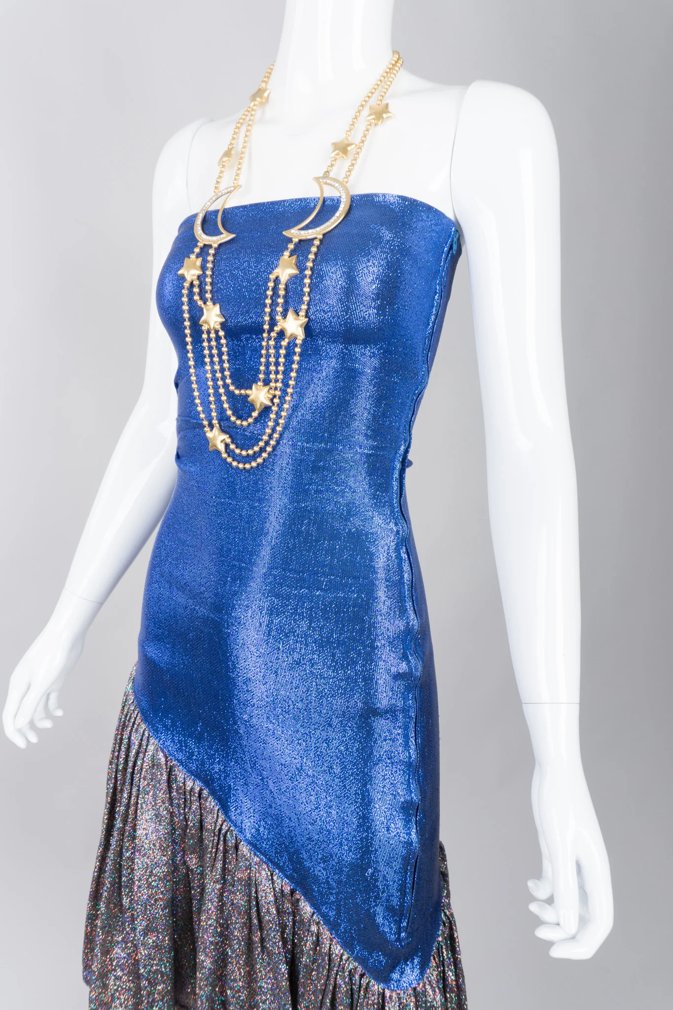 Metallic Mermaid Dress - Image 7
