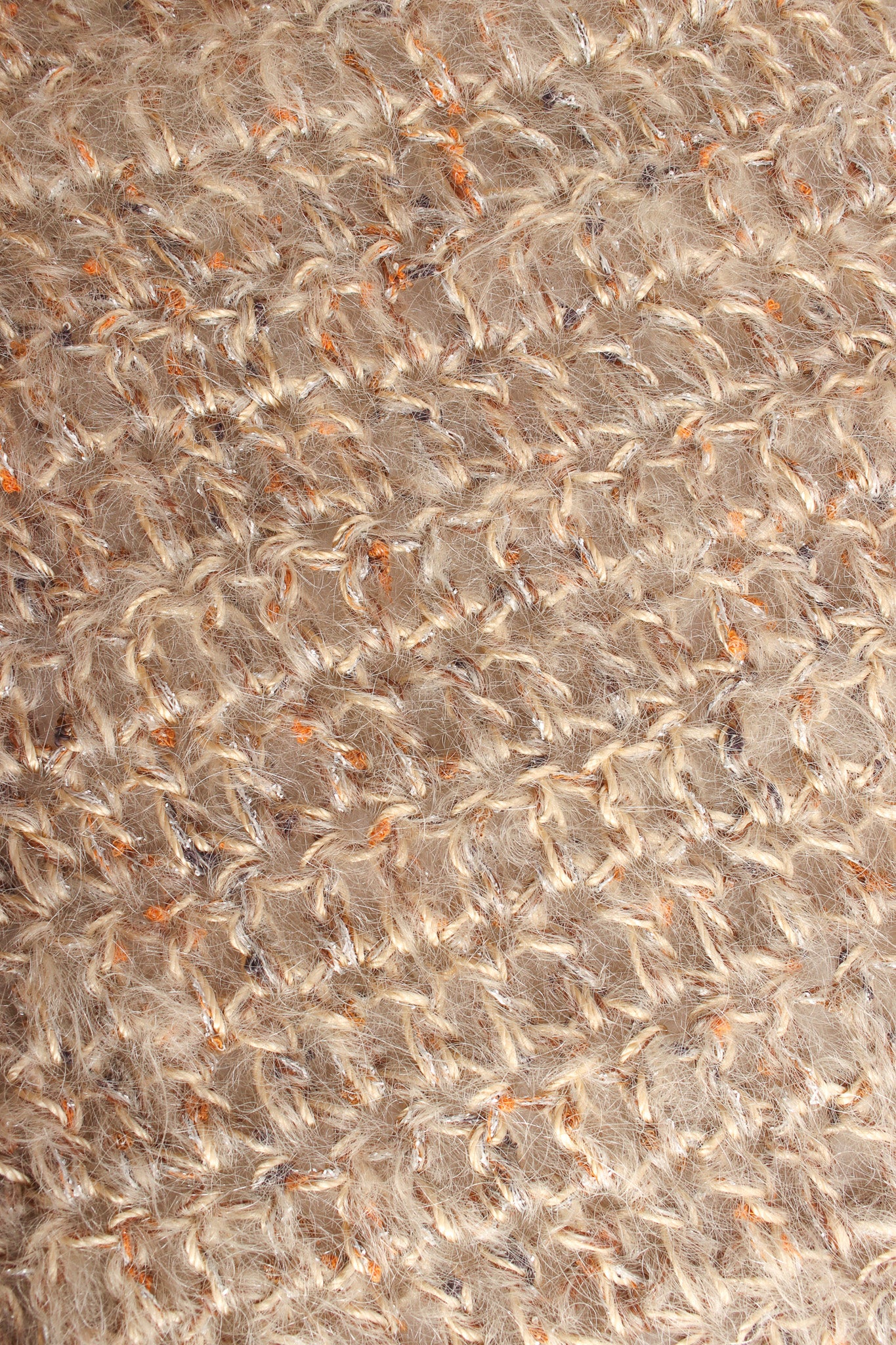 Metallic Mohair Chinchilla Cardigan - Image 10