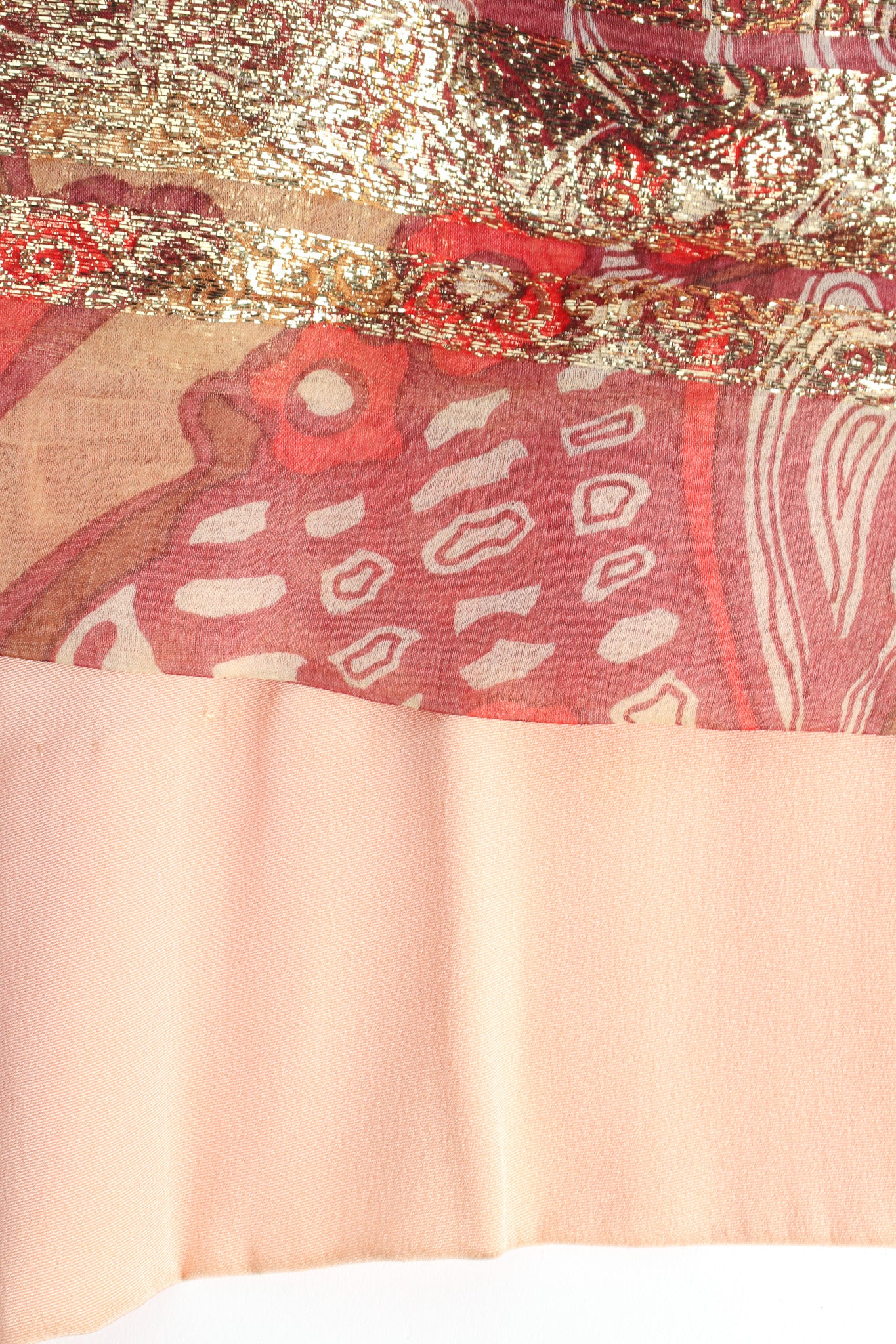 Metallic Moiré Pleated Dress - Image 10