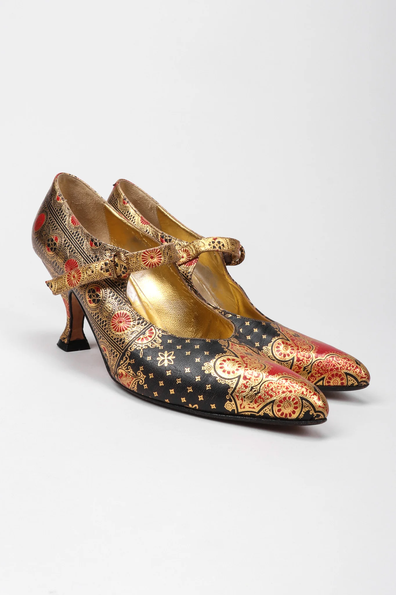 Metallic Moroccan Maryjanes - Image 7