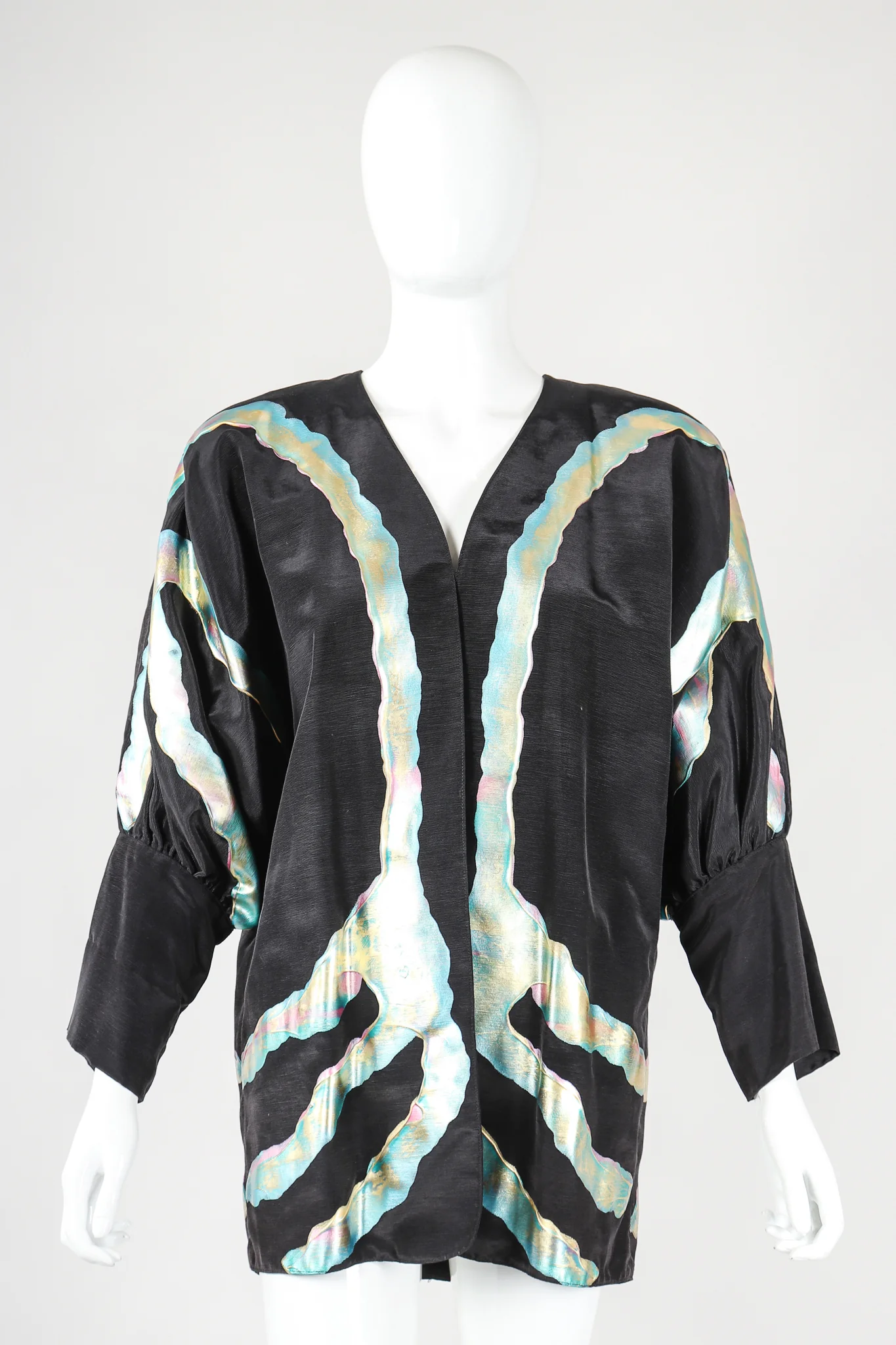 Metallic Paint Pour Jacket - Image 2