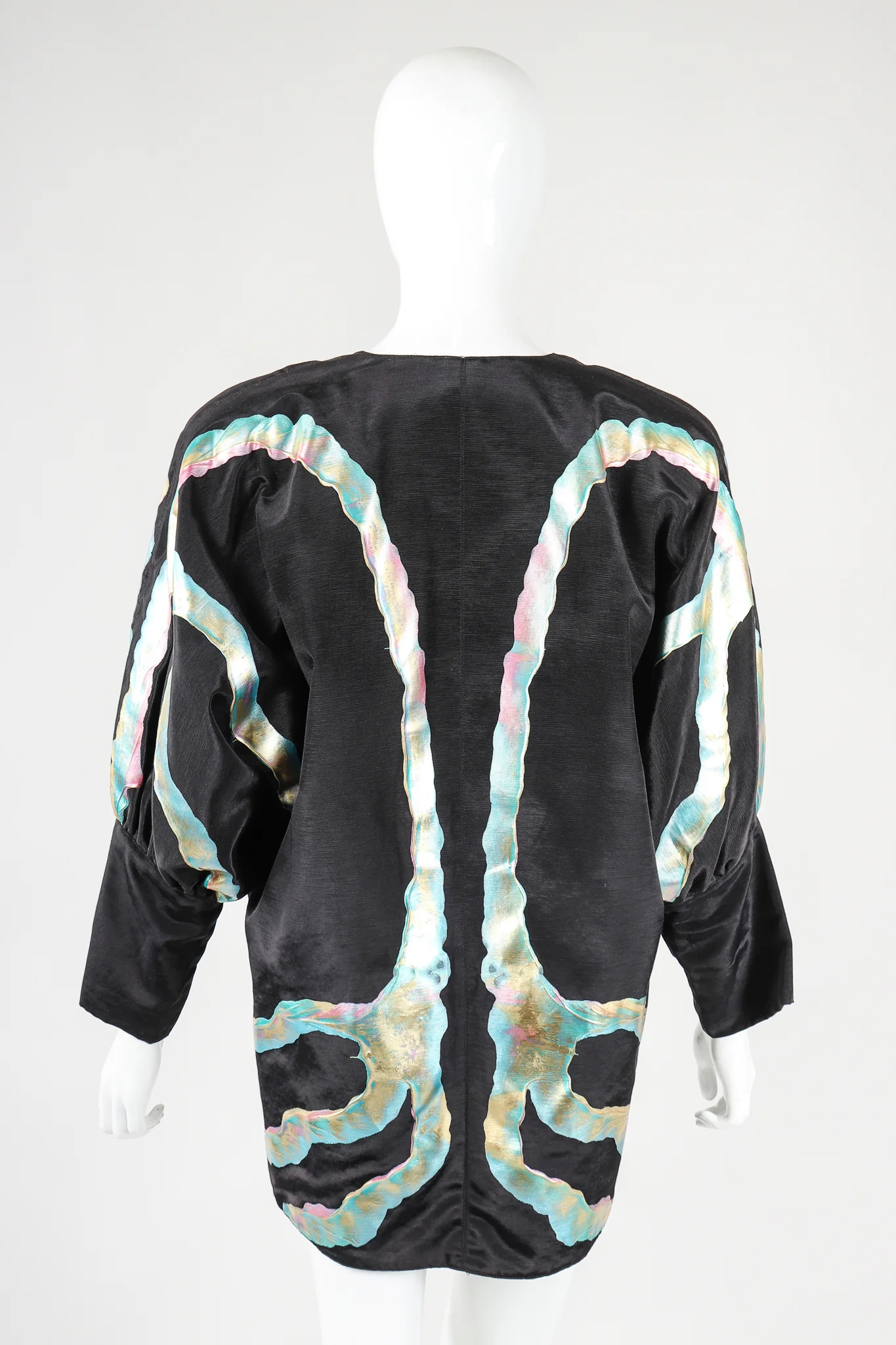 Metallic Paint Pour Jacket - Image 3