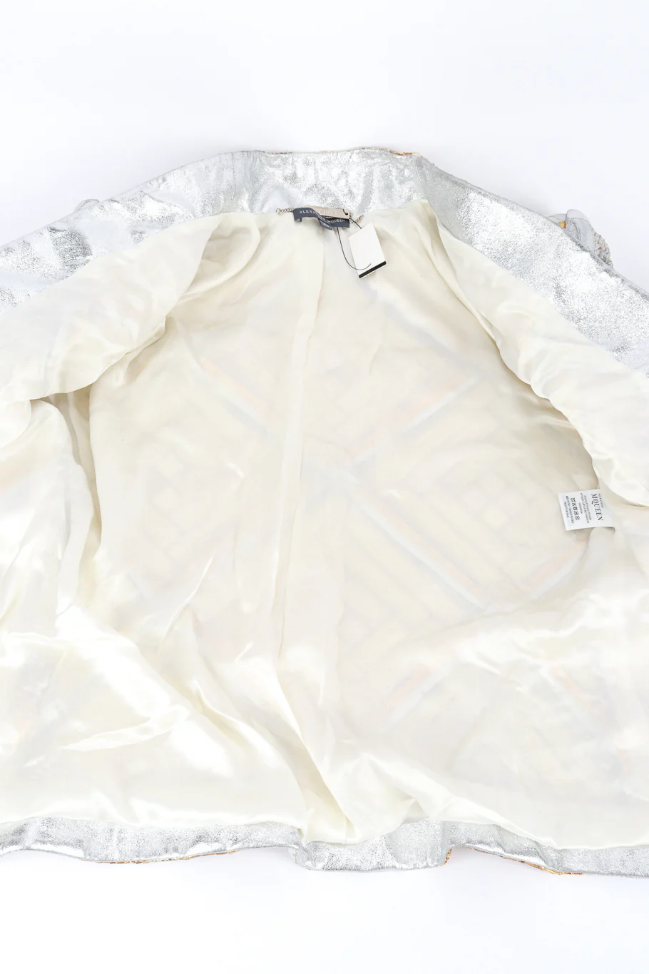 Metallic Patchwork Python Blazer - Image 5