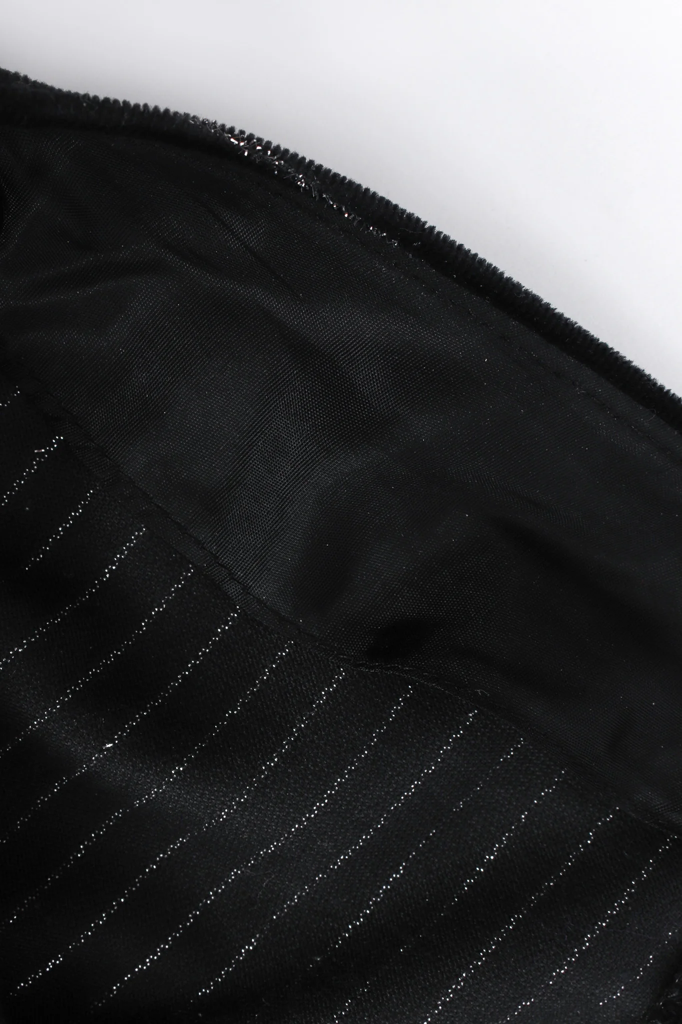 Metallic Pinstripe Velvet Pant - Image 7
