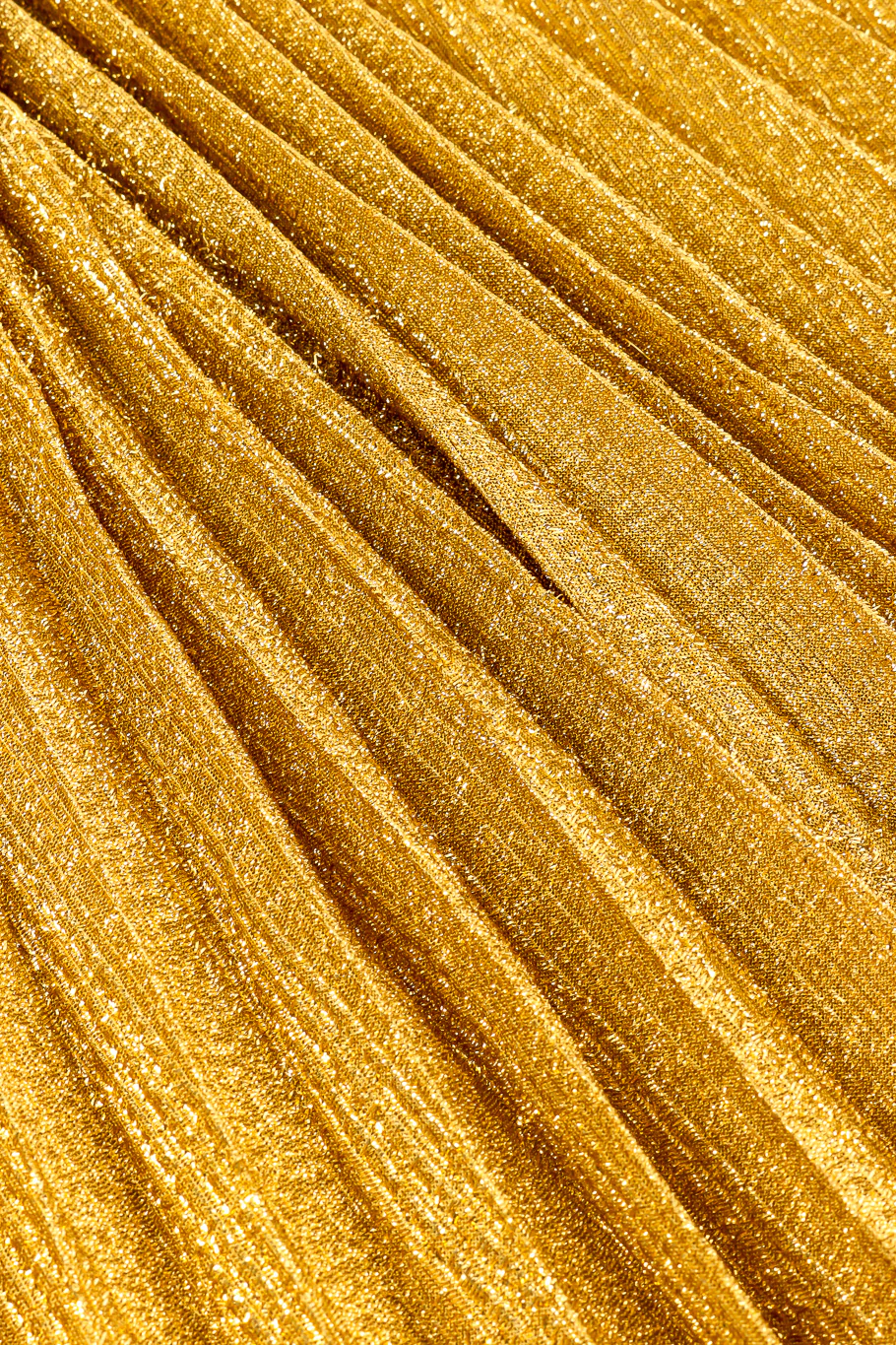 Metallic Pleated Maxi Dress - Image 8