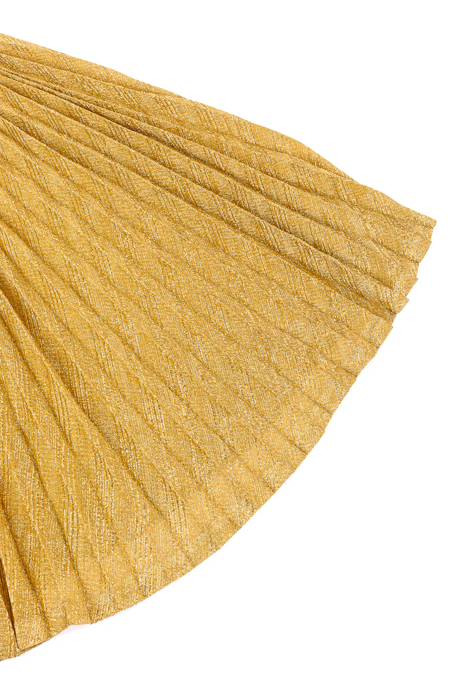 Metallic Pleated Maxi Dress - Image 9
