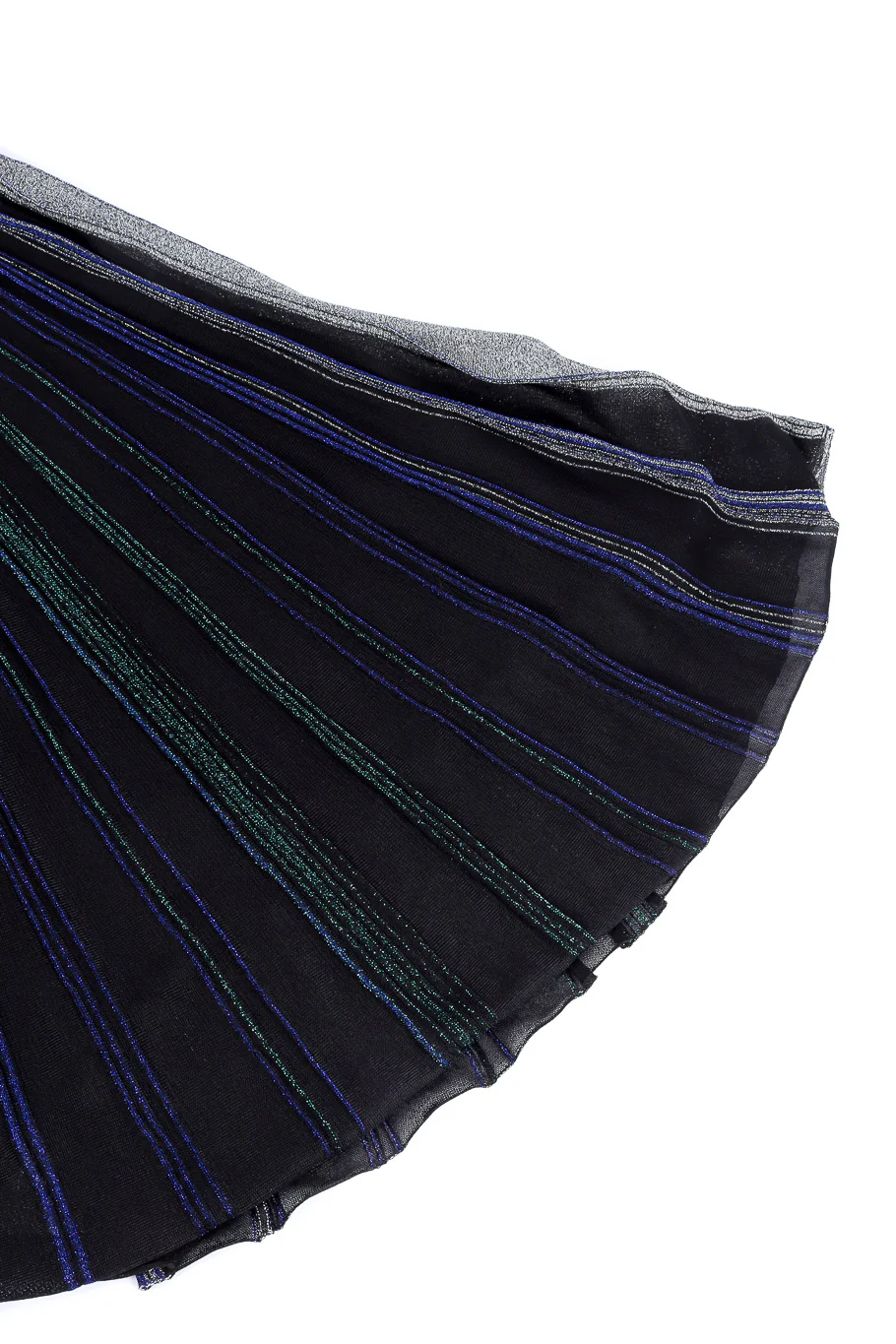 Metallic Pleated Midi Dress - Image 6
