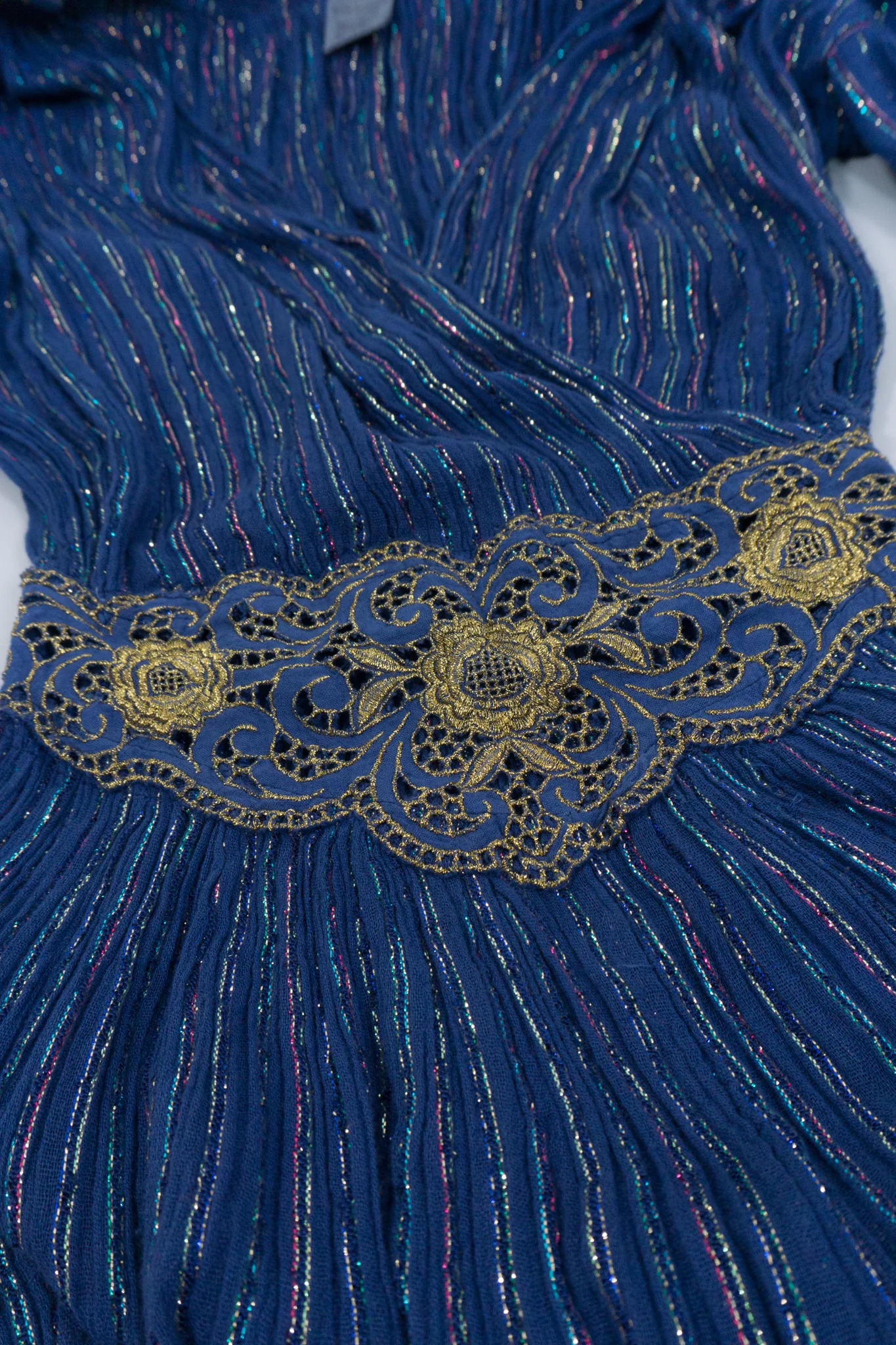 Metallic Rainbow Harem Jumpsuit - Image 13