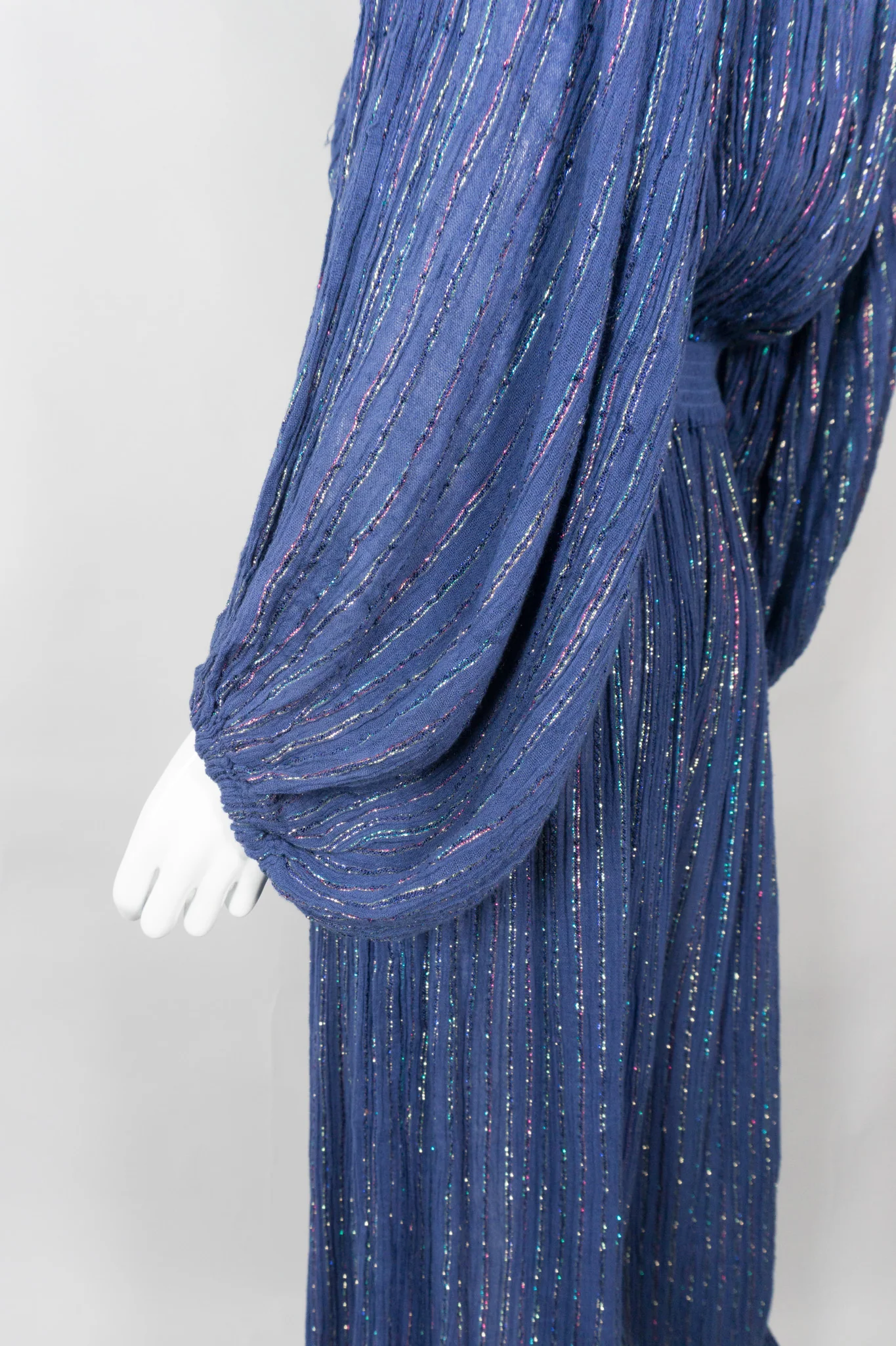 Metallic Rainbow Harem Jumpsuit - Image 9