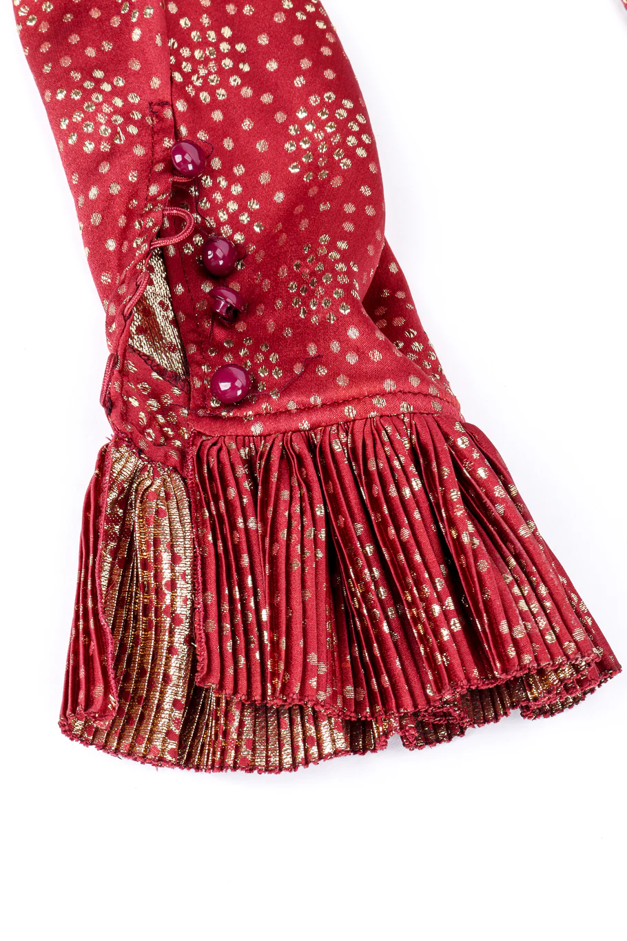 Metallic Ruffle Top & Skirt Set - Image 5