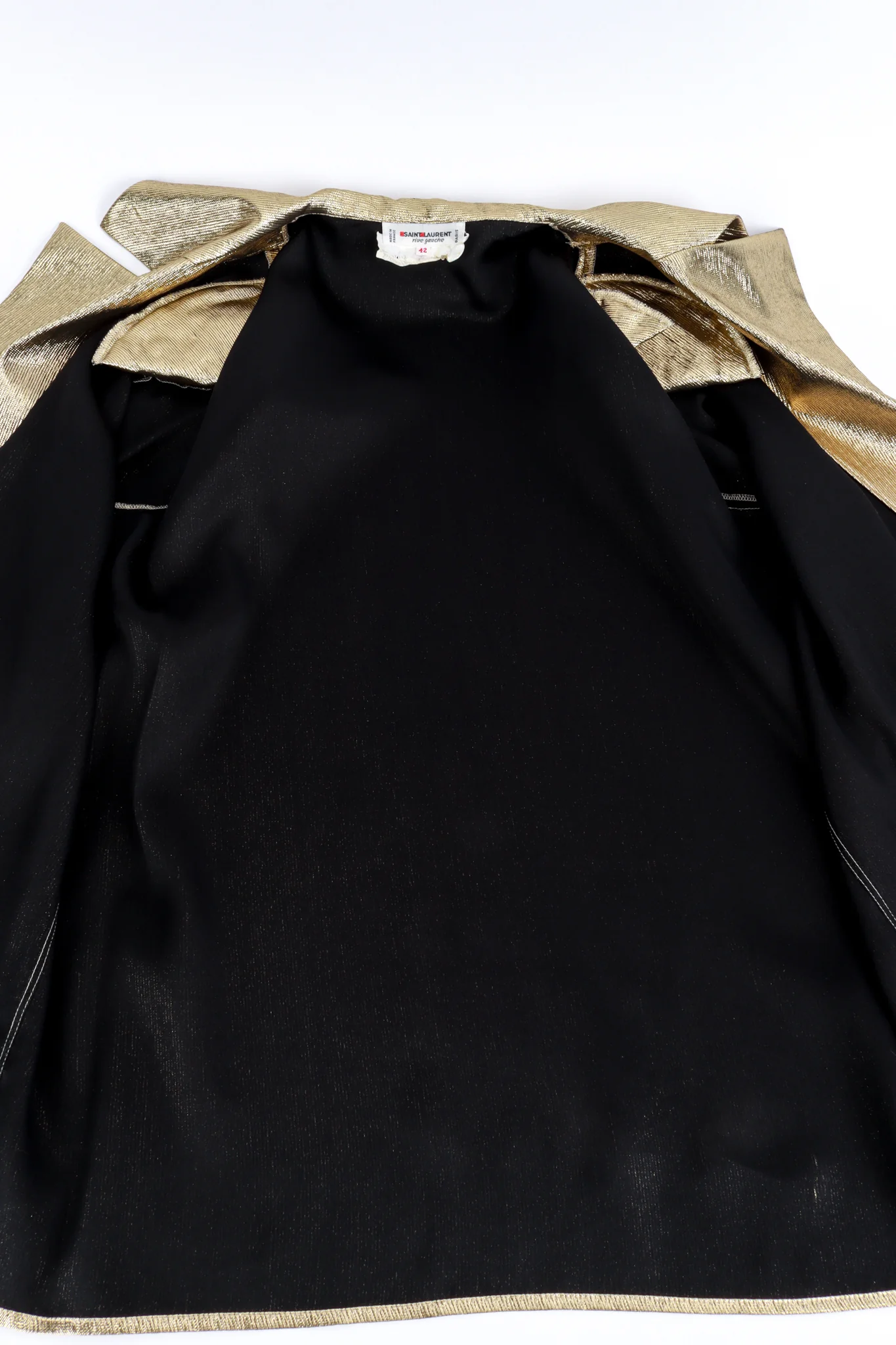 Metallic Silk Blouse - Image 7