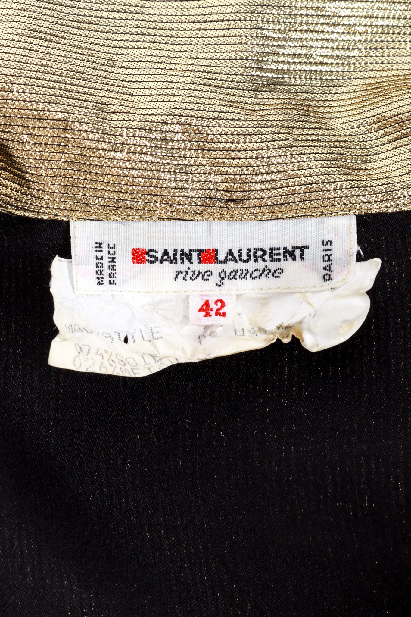Metallic Silk Blouse - Image 8
