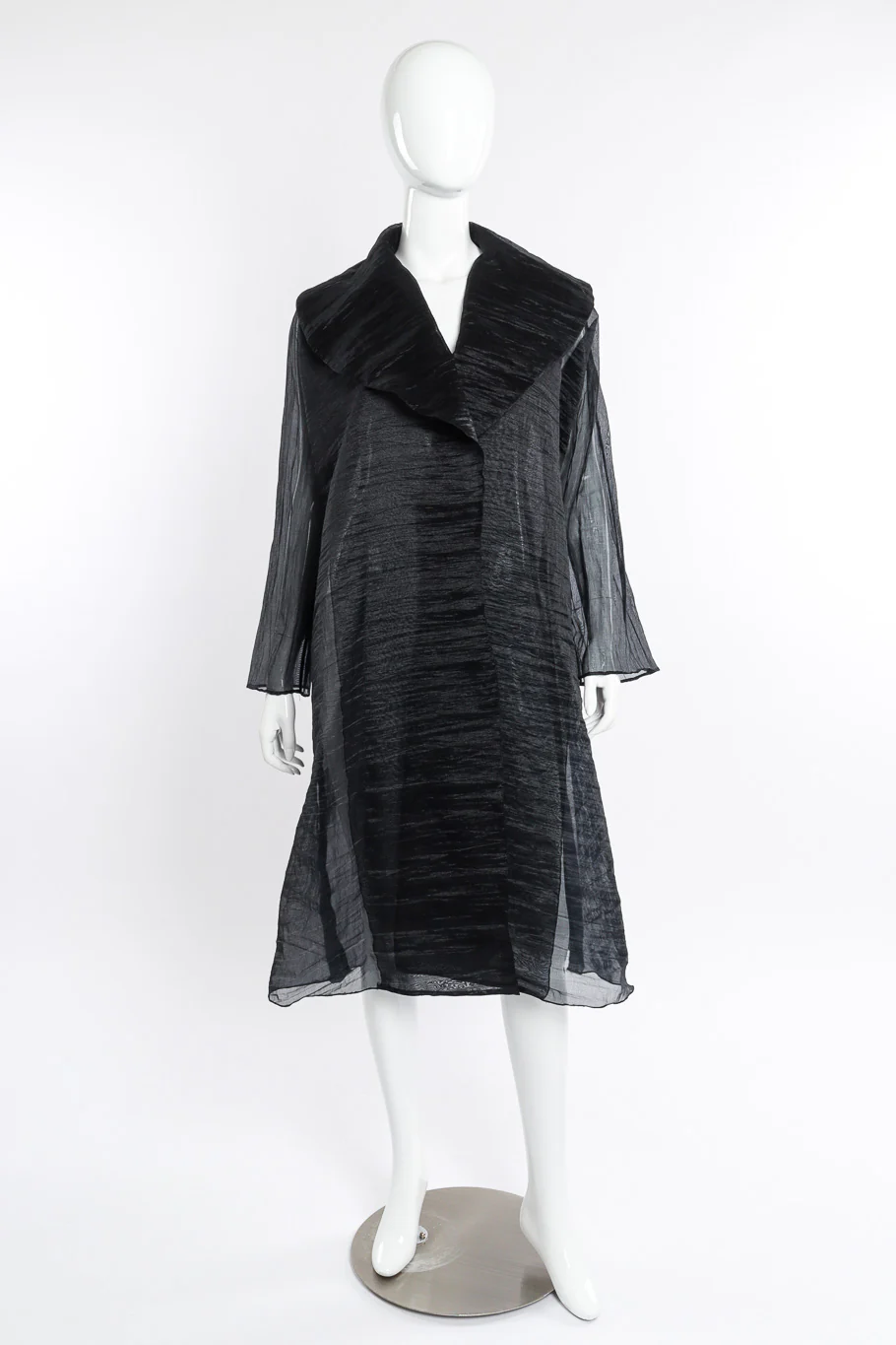 Metallic Silk Duster
