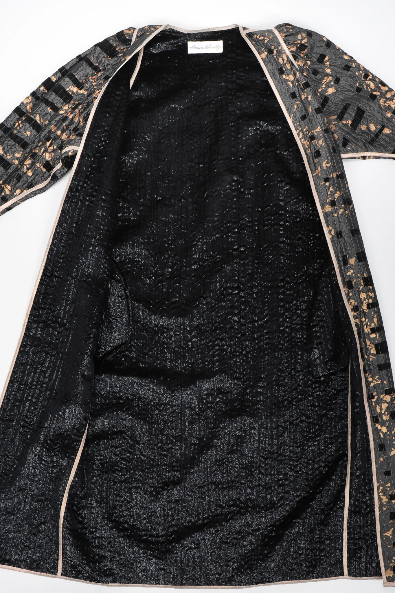 Metallic Splatter Quilted Duster - Image 14