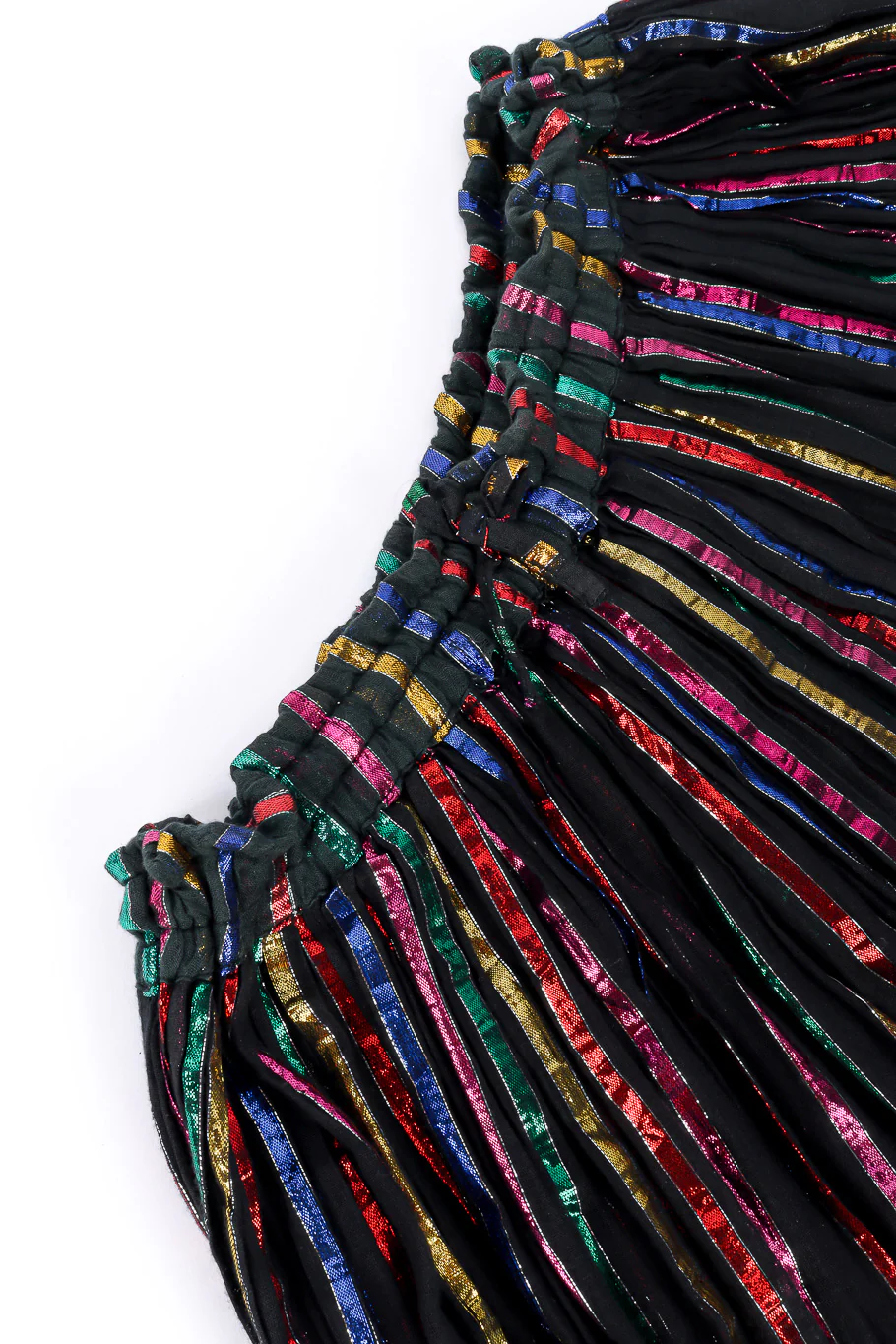 Metallic Stripe Balloon Pants - Image 6
