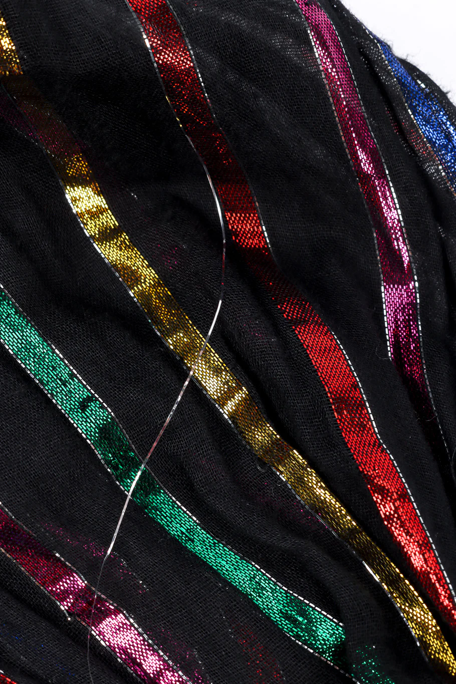 Metallic Stripe Balloon Pants - Image 8