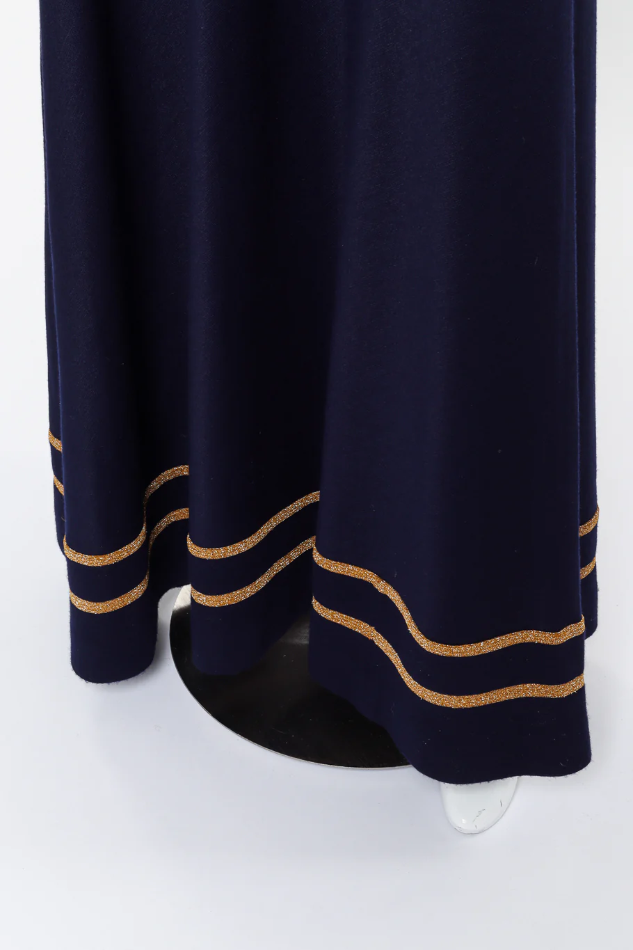 Metallic Stripe Knit Dress - Image 5
