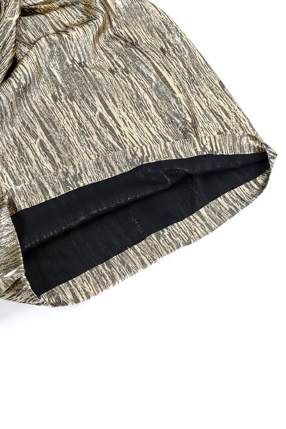 Metallic Stripe Surplice Dress - Image 10
