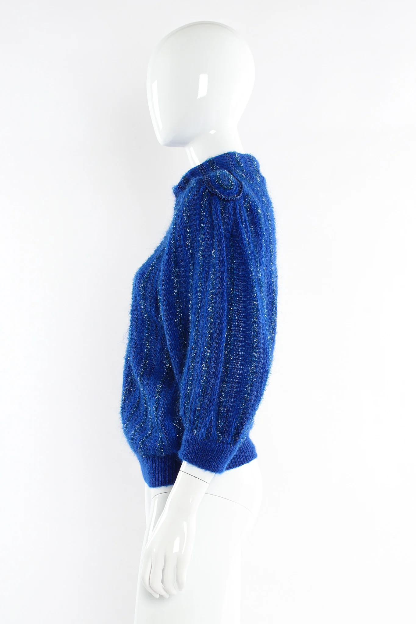 Metallic Striped Sweater - Image 2