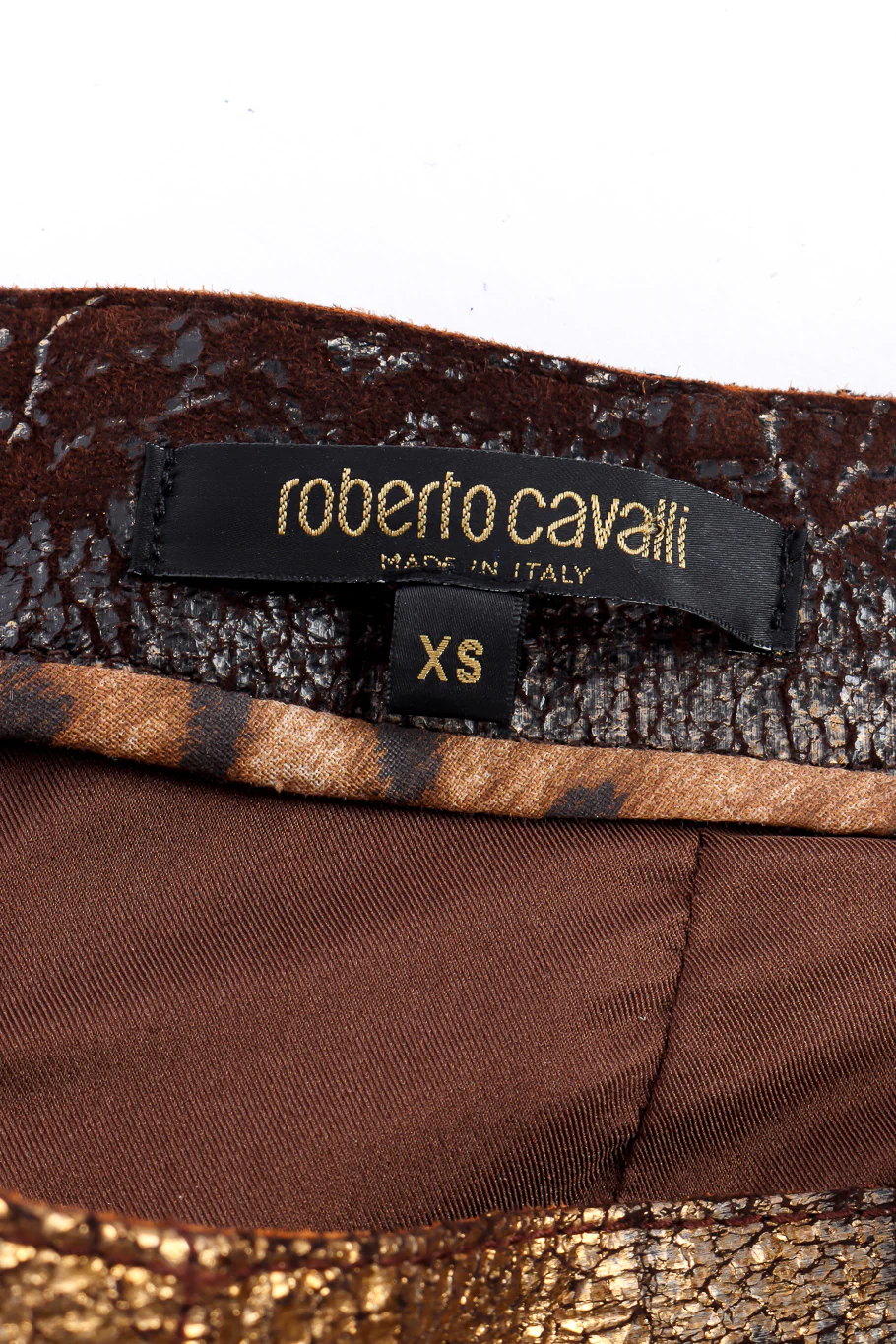Metallic Suede Leather Pant - Image 11