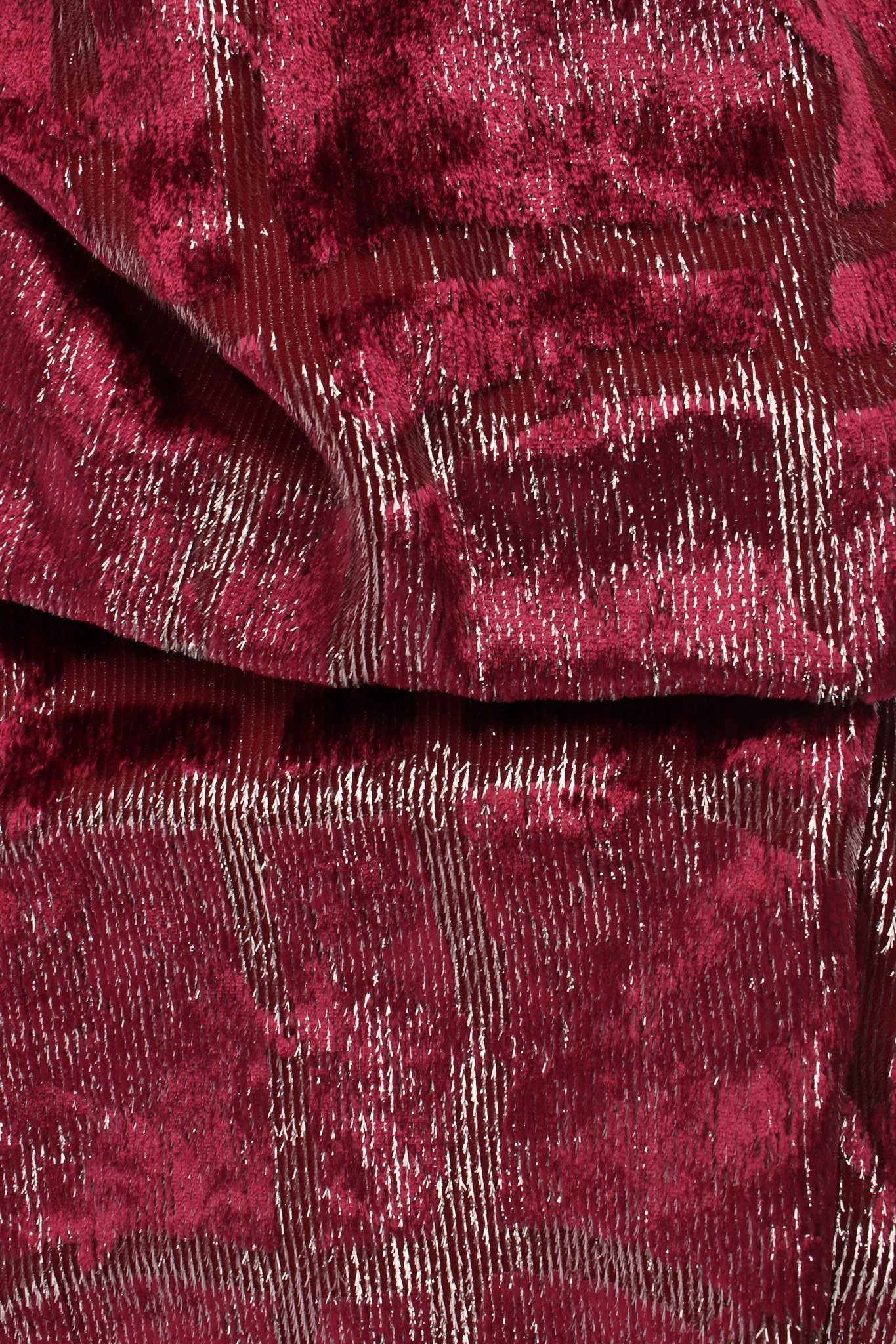 Metallic Velvet Burnout Dress - Image 12