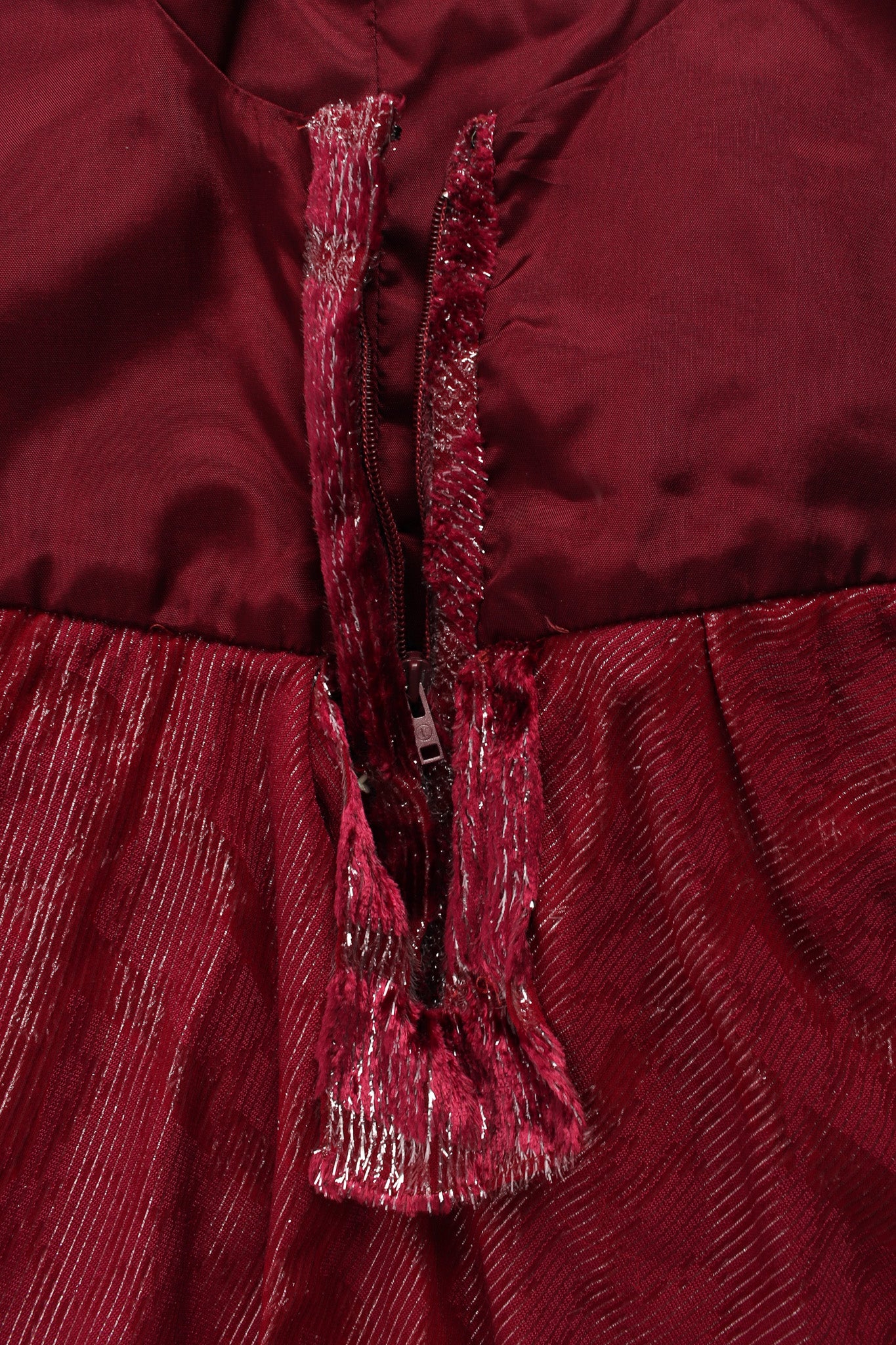 Metallic Velvet Burnout Dress - Image 8