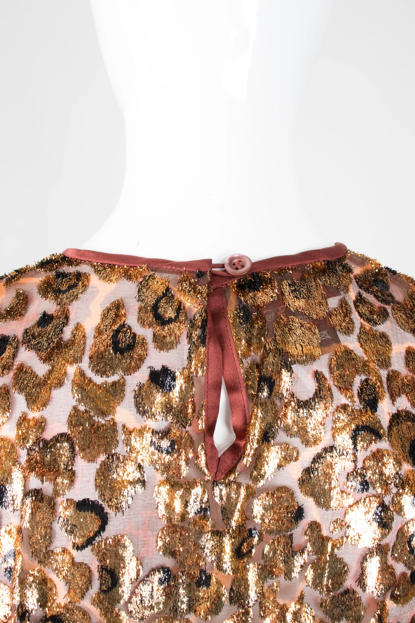 Metallic Velvet Lamé Animal Tee - Image 10