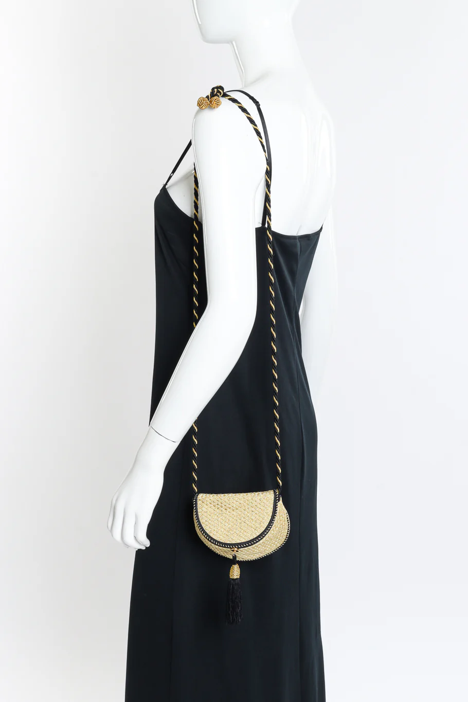 Metallic Woven Mini Bag - Image 2
