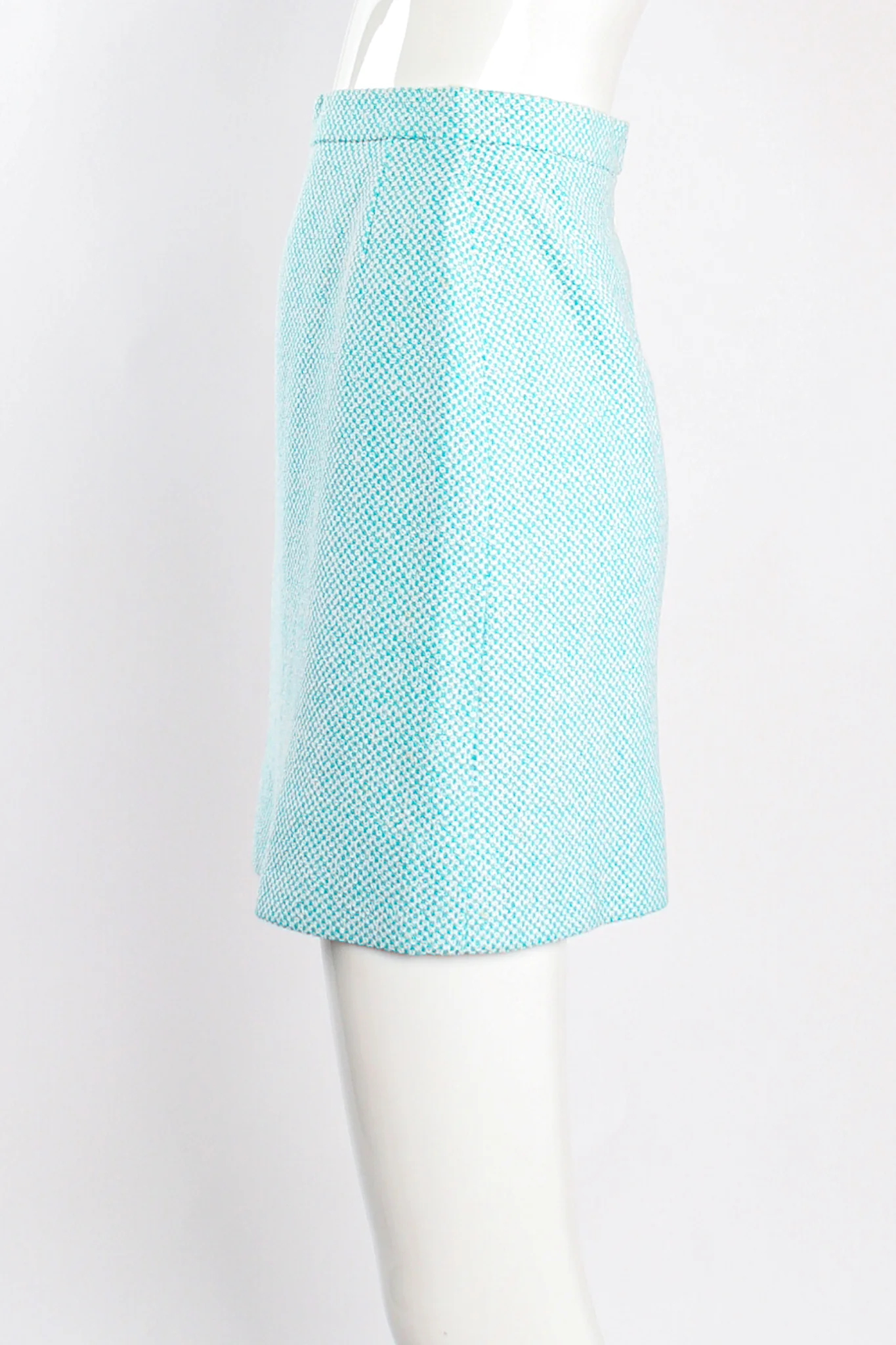 1997 S/S Micro Check Jacket & Skirt Set - Image 12