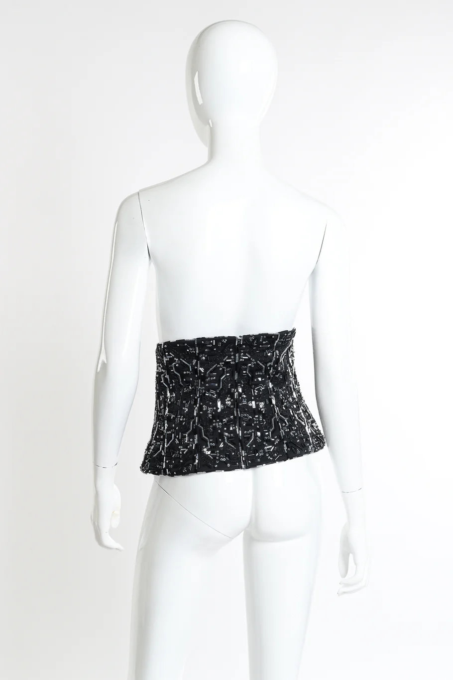 Microchip Beaded Corset Belt - Image 3