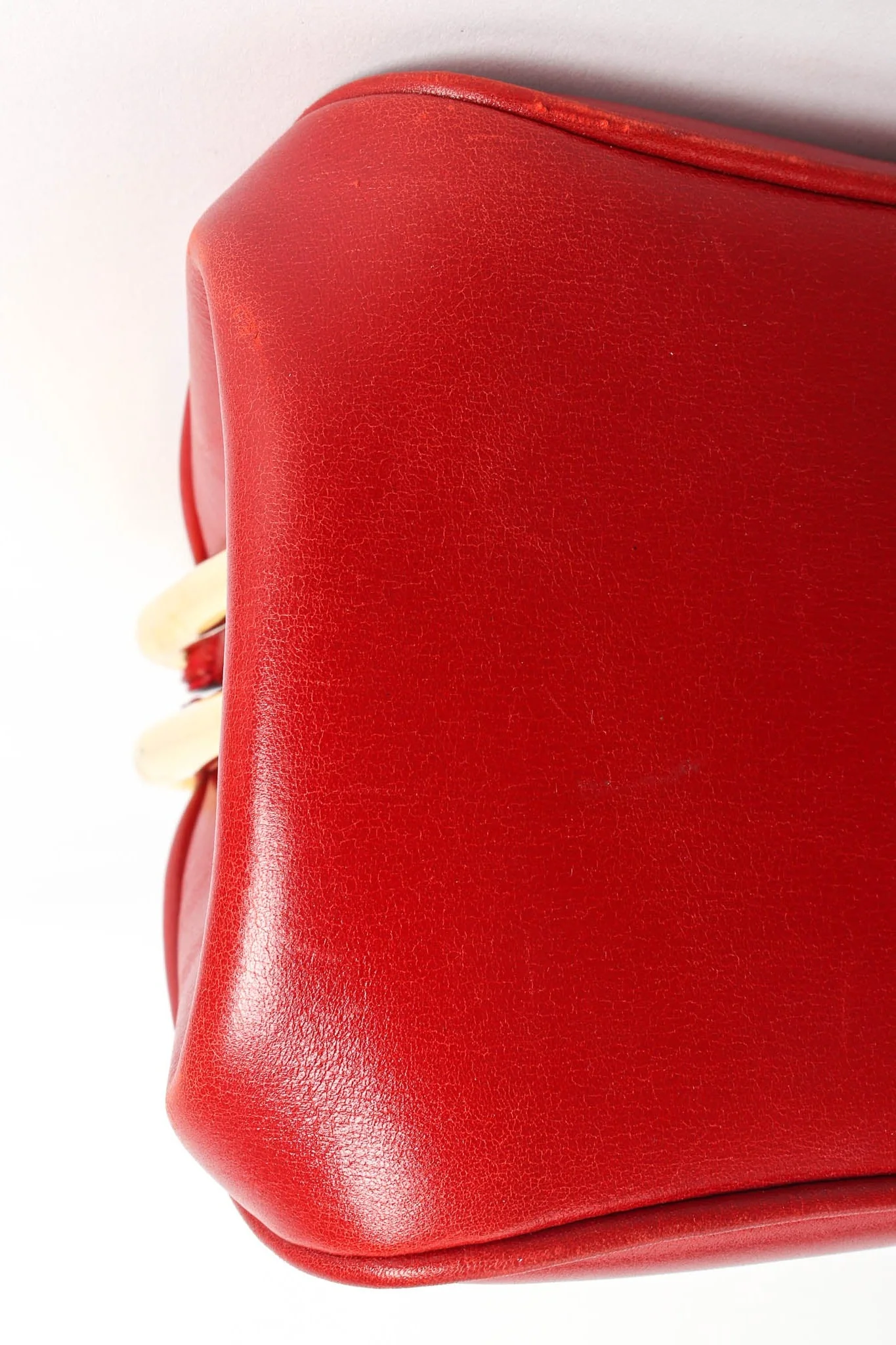 Mini Caravel Leather Frame Bag - Image 13