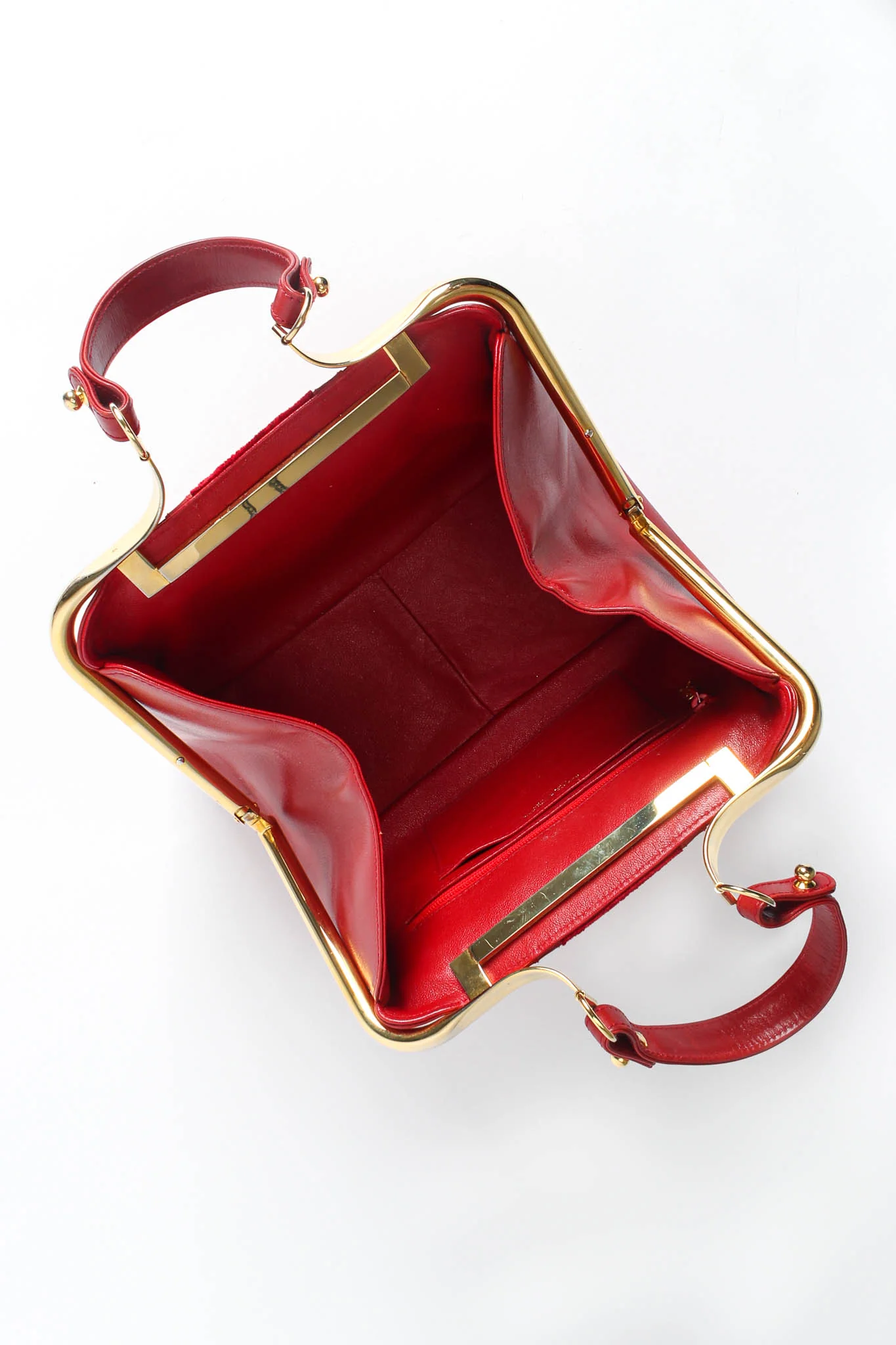 Mini Caravel Leather Frame Bag - Image 15