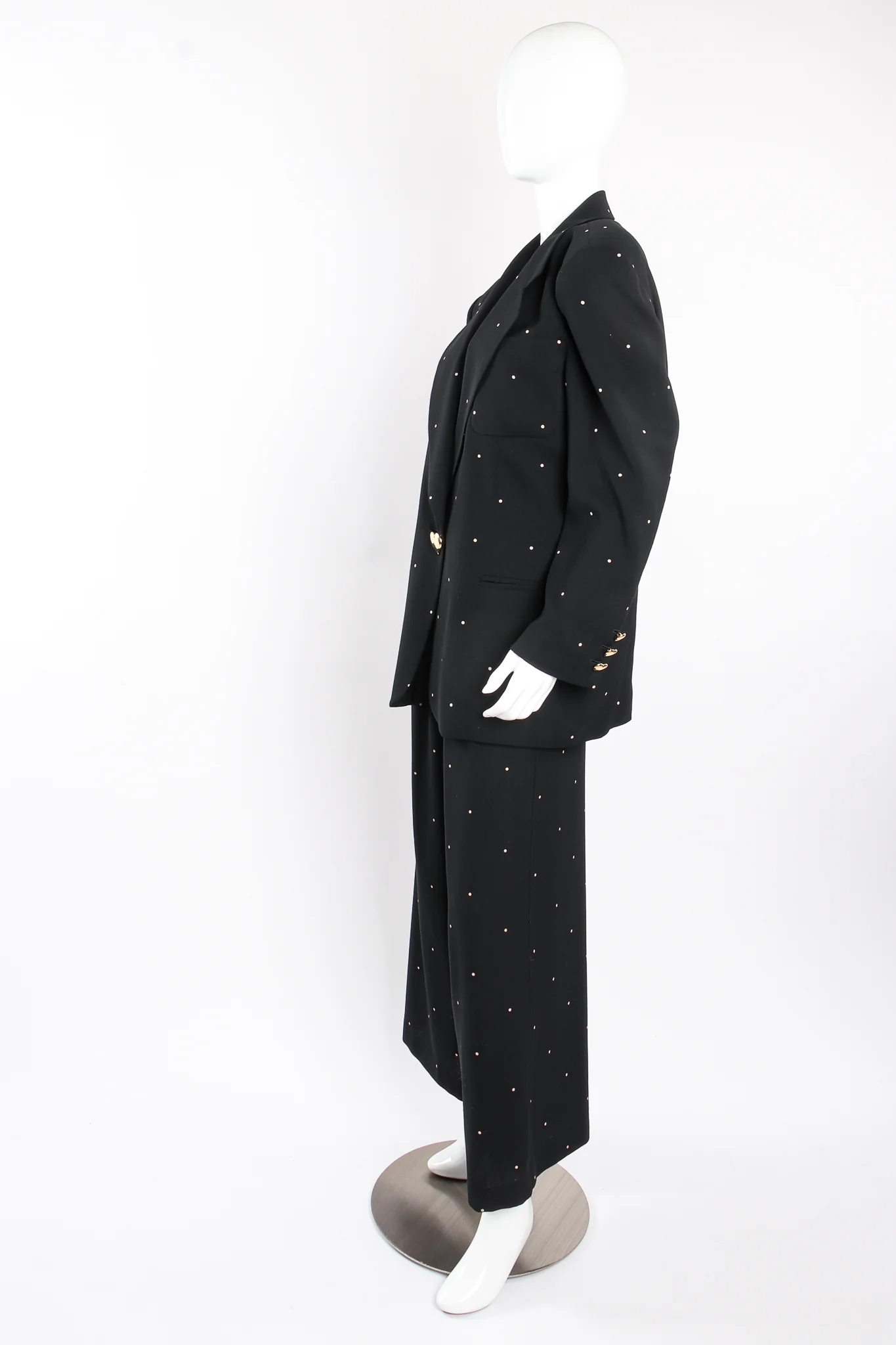Mini Dot Jacket & Pant Suit - Image 4