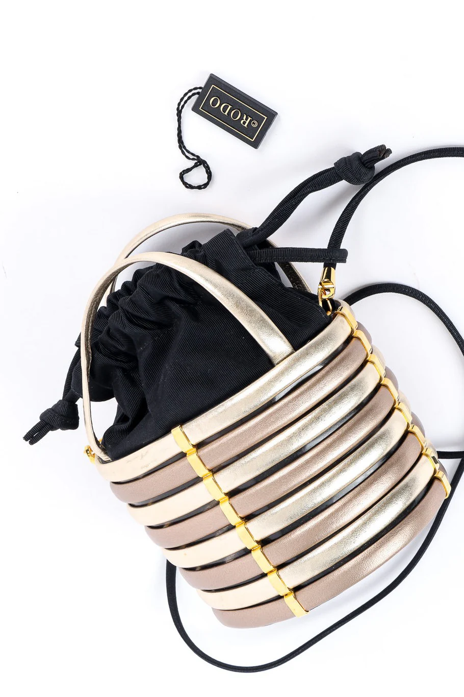Mini Drawstring Bucket Bag - Image 9