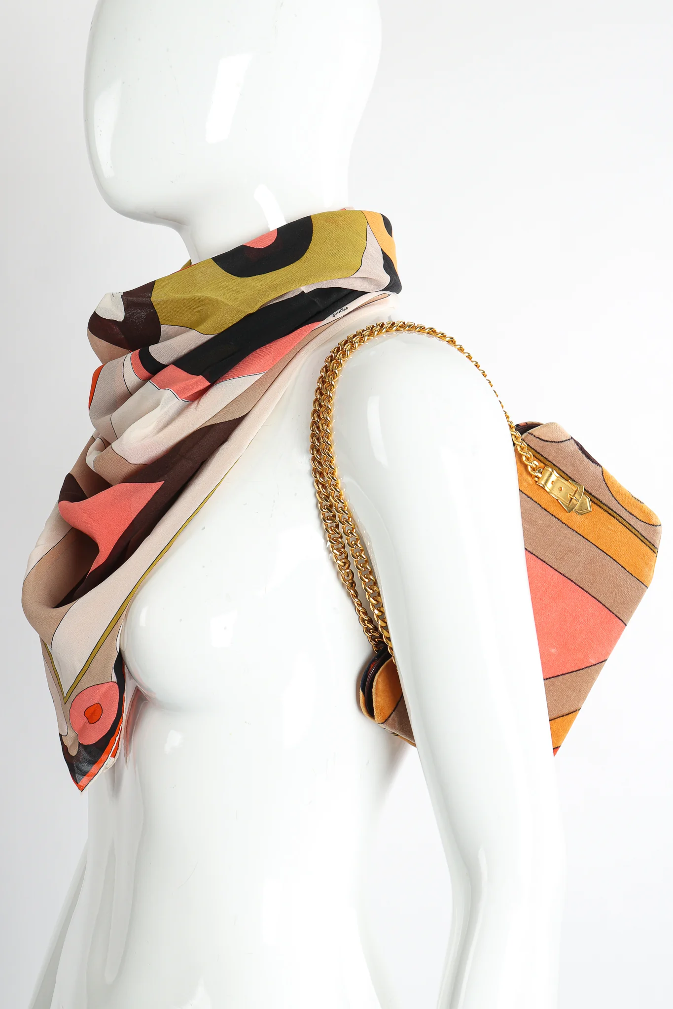 Mini Velvet Bag & Scarf Set - Image 4