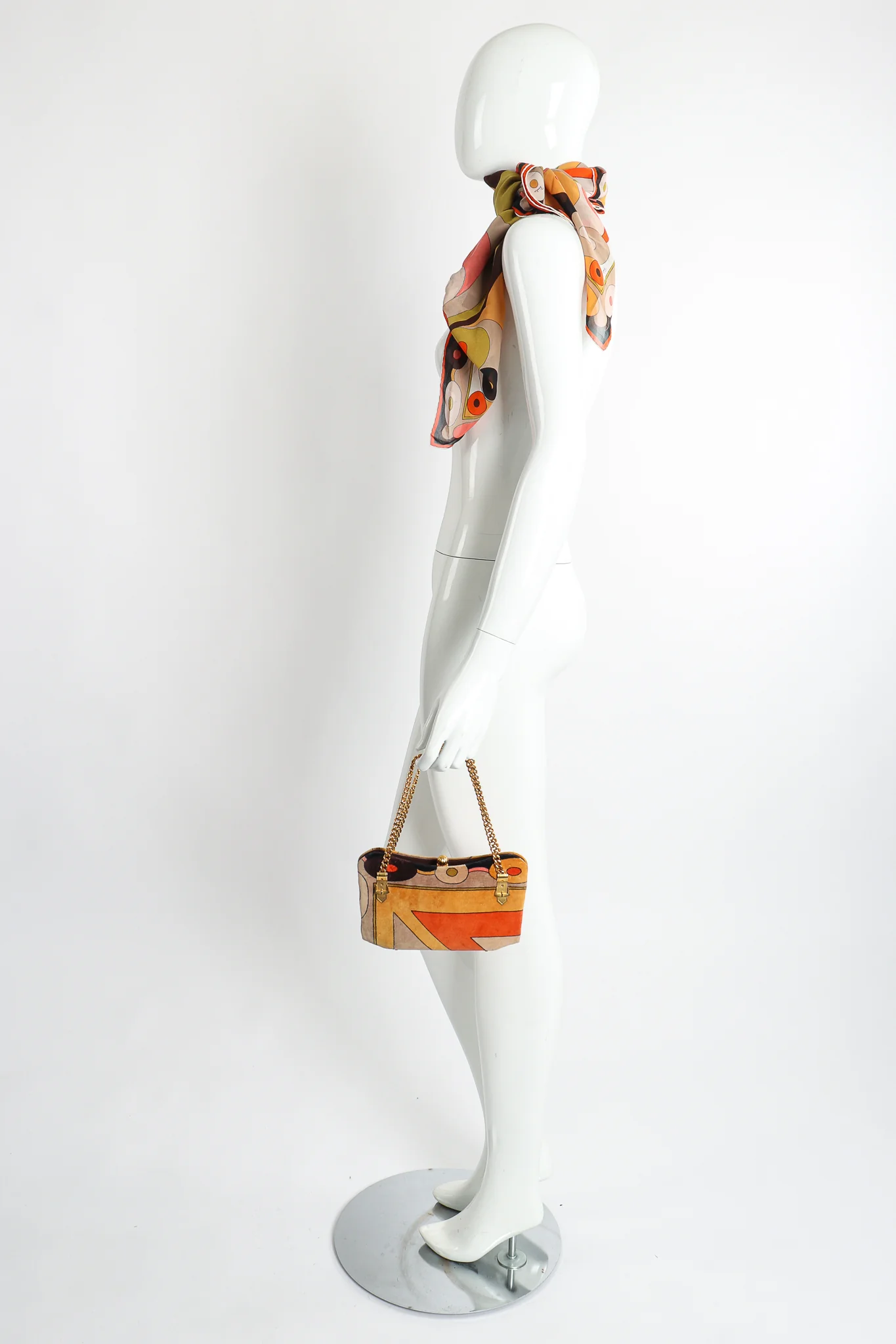 Mini Velvet Bag & Scarf Set - Image 5